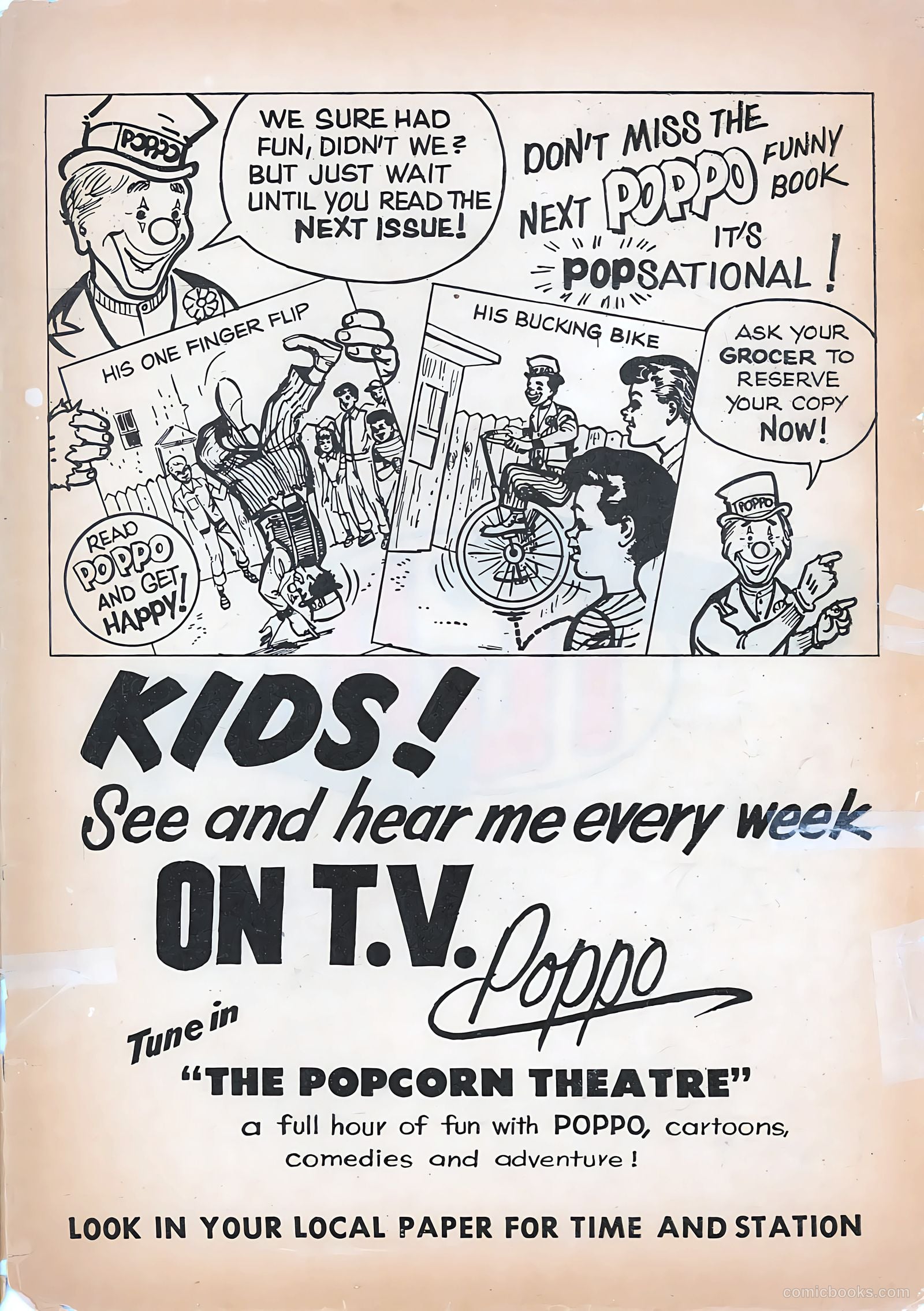 Poppo of the Popcorn Theatre #1 (1955) — page 35 of 36