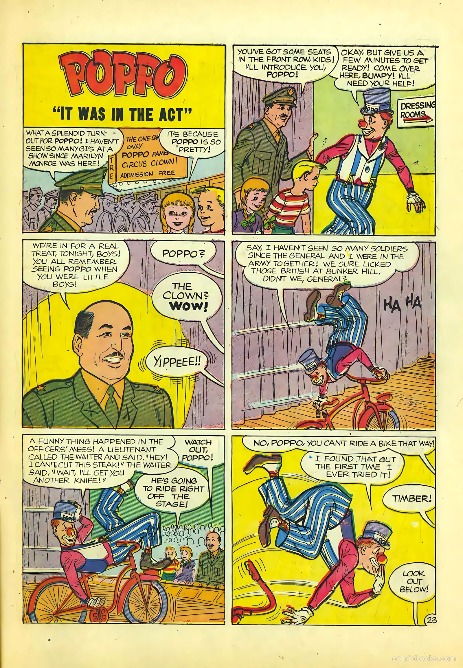 Poppo of the Popcorn Theatre #10 (1955) — page 25 of 35
