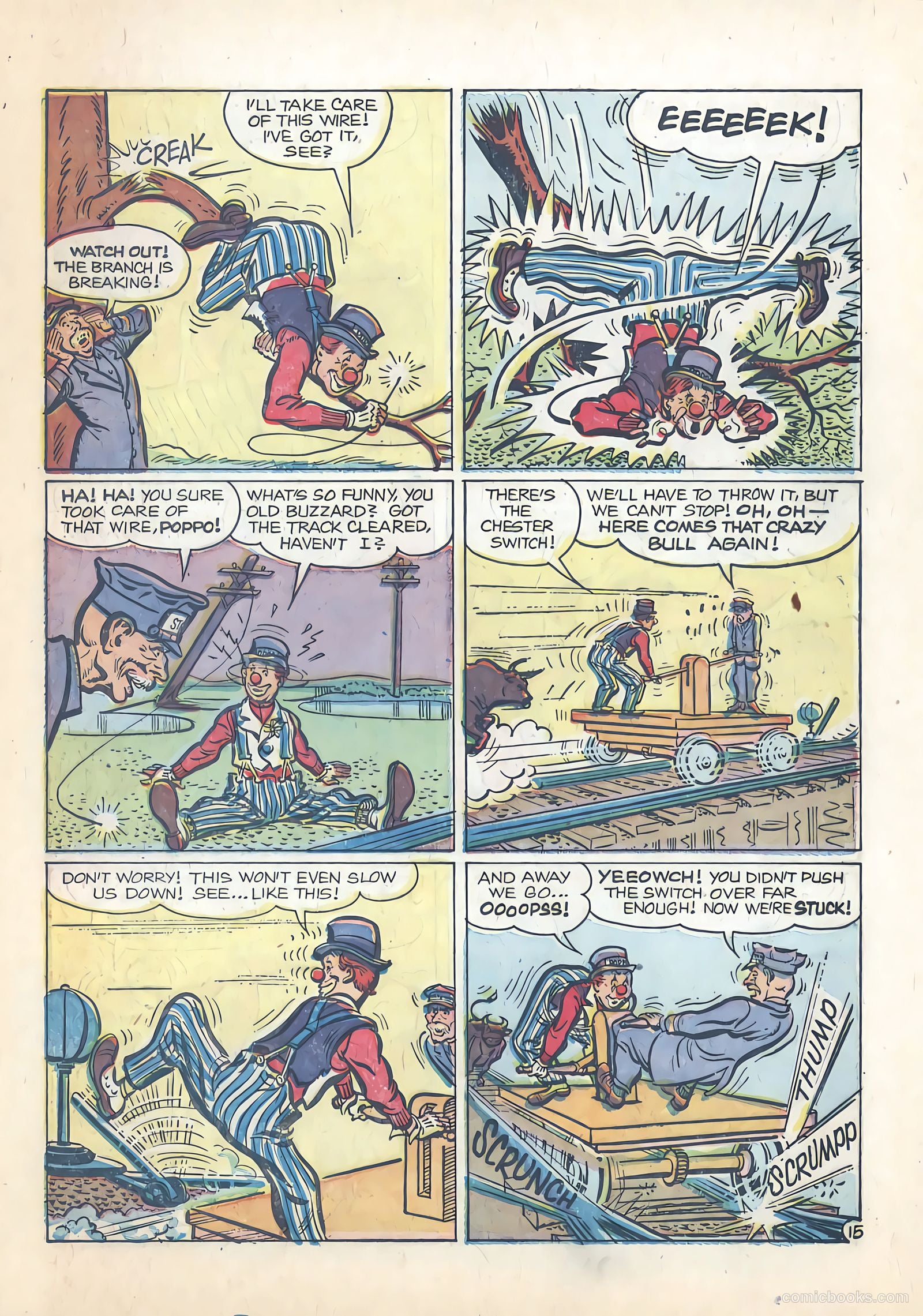 Poppo of the Popcorn Theatre #11 (1955) — page 17 of 35