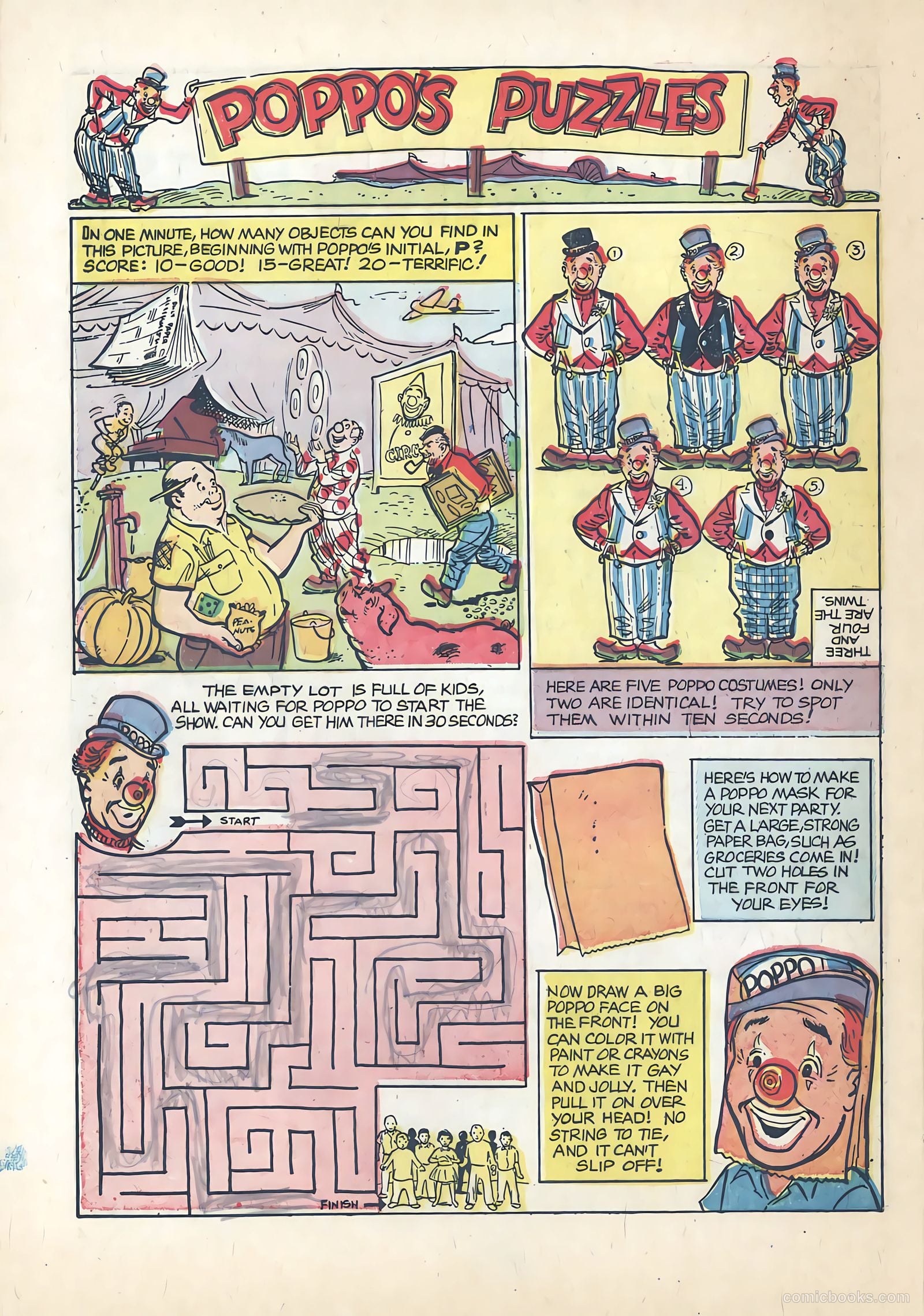 Poppo of the Popcorn Theatre #11 (1955) — page 32 of 35