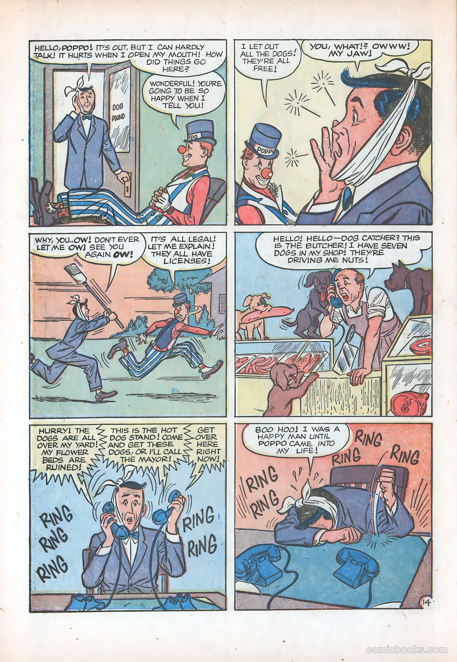 Poppo of the Popcorn Theatre #12 (1956) — page 16 of 35