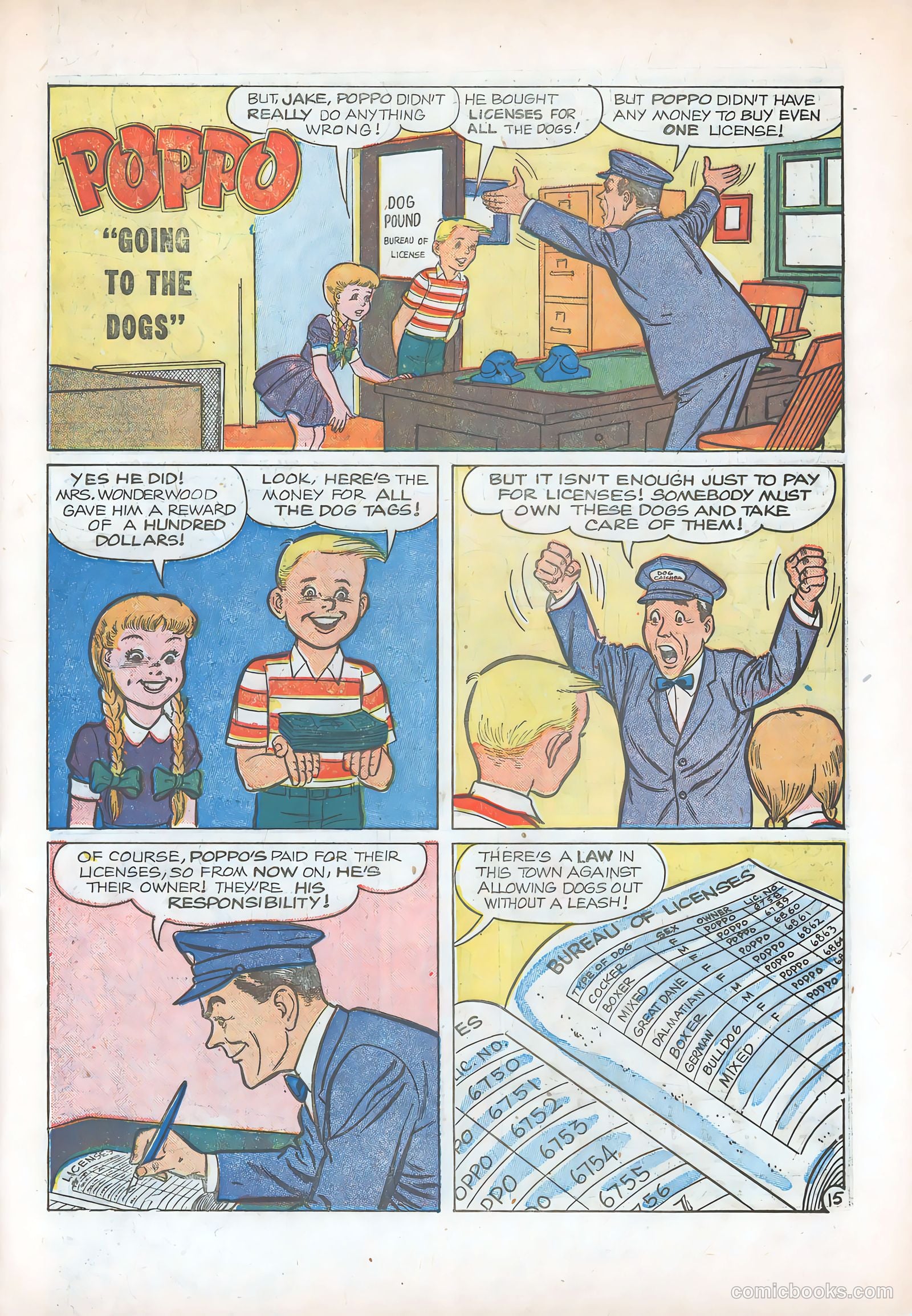 Poppo of the Popcorn Theatre #12 (1956) — page 17 of 35