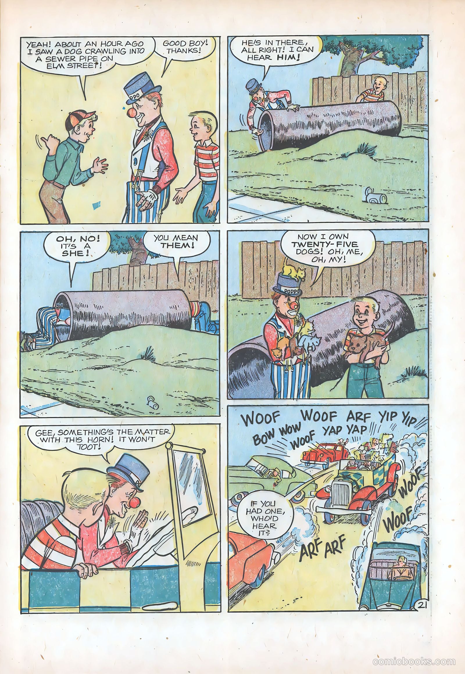 Poppo of the Popcorn Theatre #12 (1956) — page 23 of 35