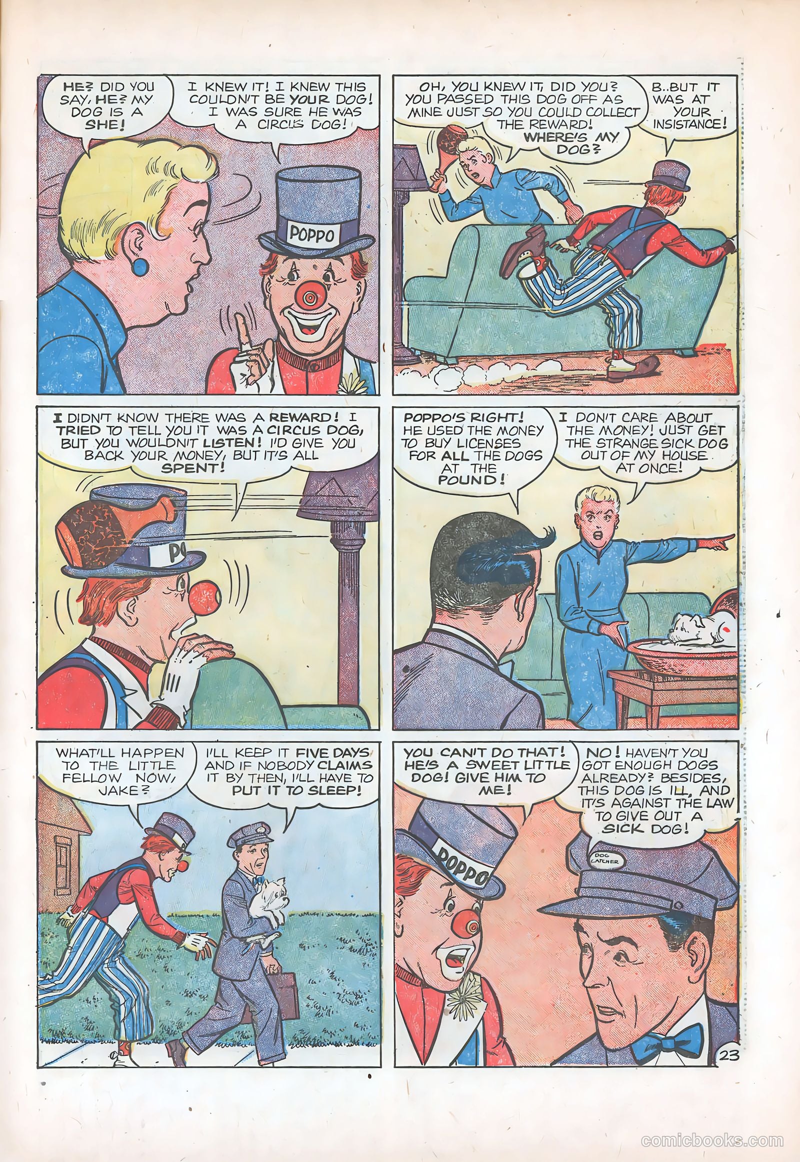 Poppo of the Popcorn Theatre #12 (1956) — page 25 of 35