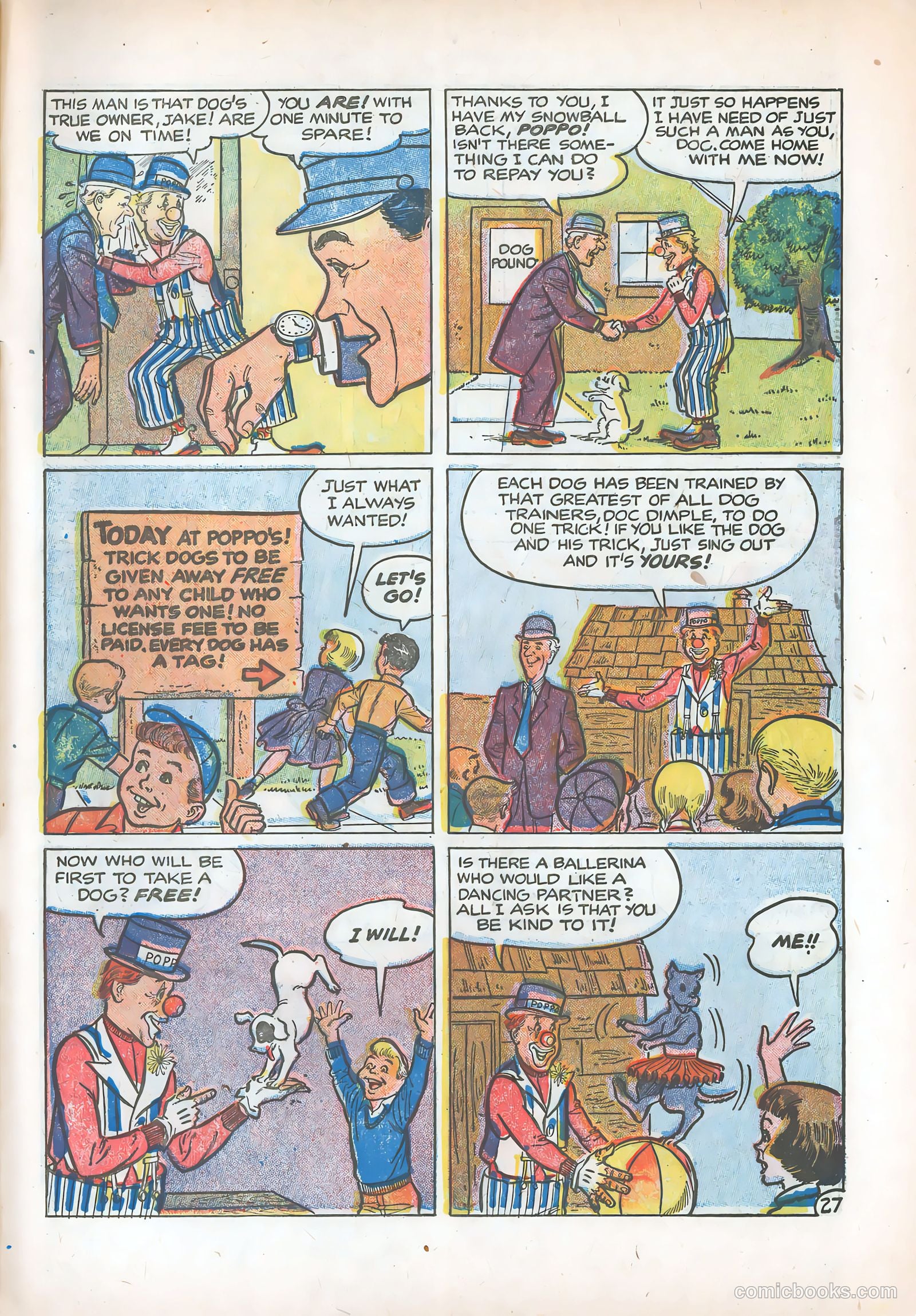 Poppo of the Popcorn Theatre #12 (1956) — page 29 of 35