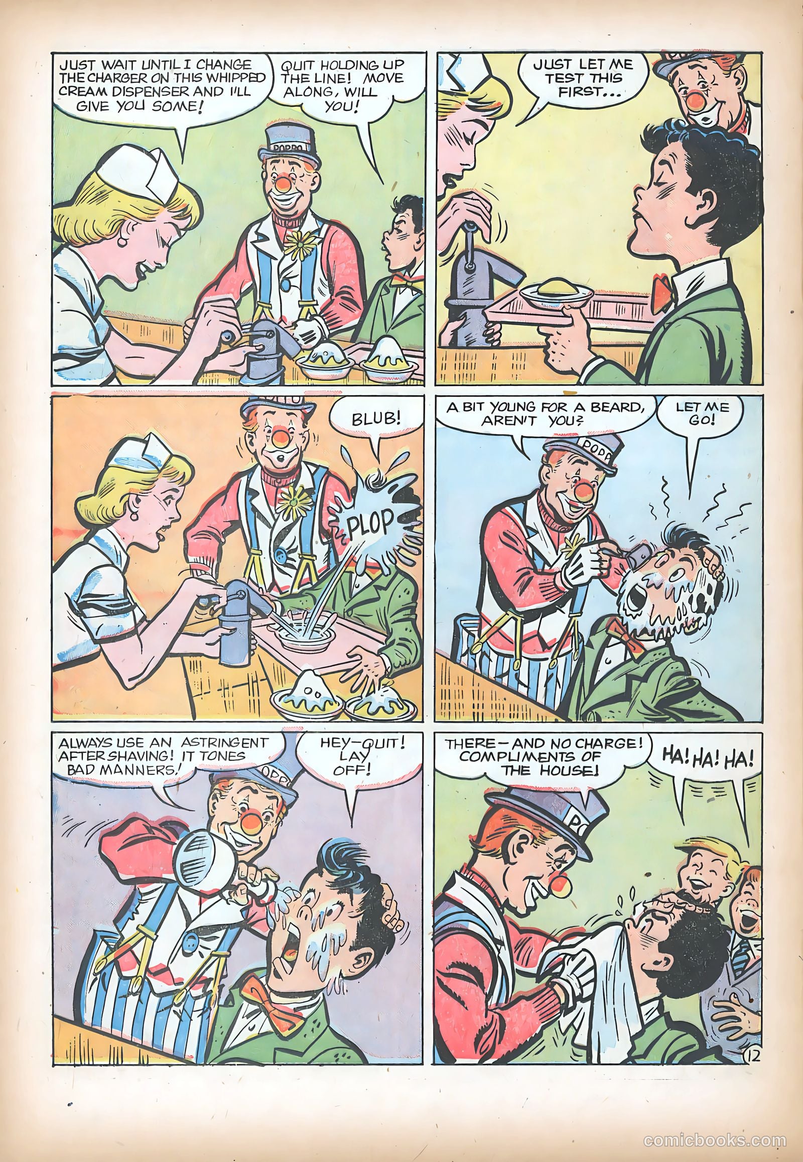 Poppo of the Popcorn Theatre #13 (1955) — page 14 of 35