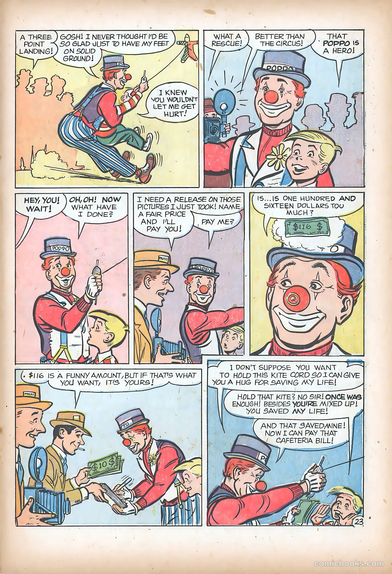 Poppo of the Popcorn Theatre #13 (1955) — page 25 of 35