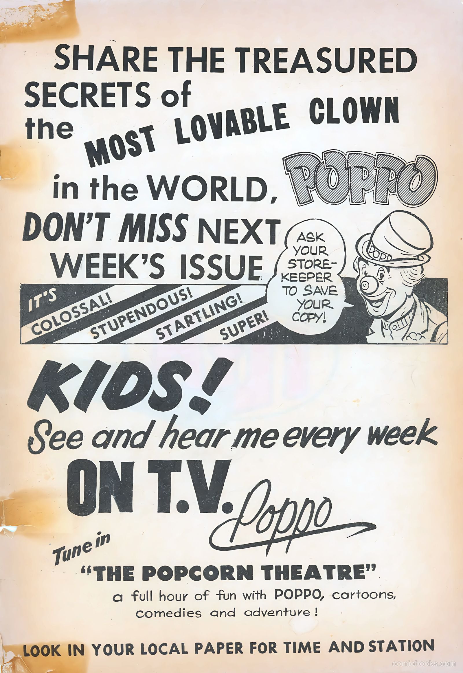 Poppo of the Popcorn Theatre #3 (1955) — page 35 of 36