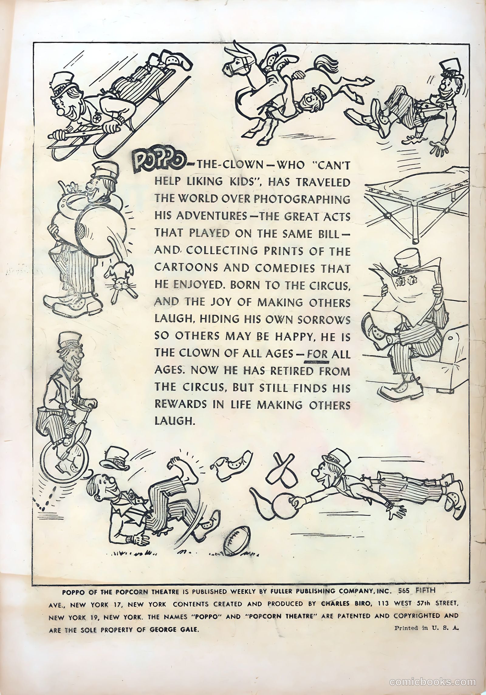 Poppo of the Popcorn Theatre #4 (1955) — page 2 of 35