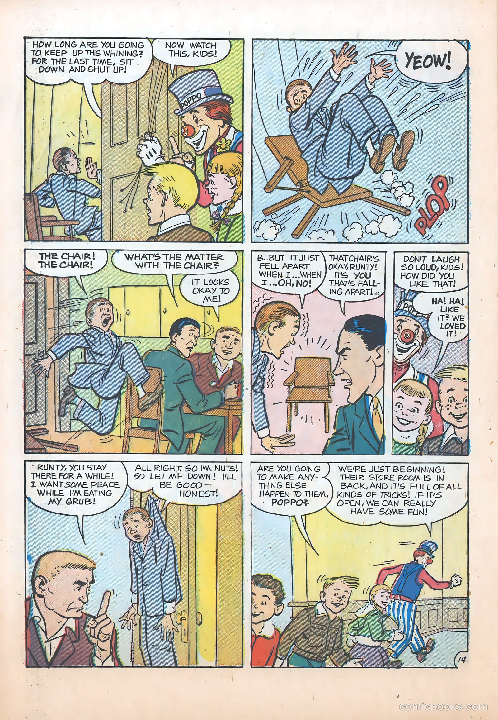 Poppo of the Popcorn Theatre #4 (1955) — page 16 of 35