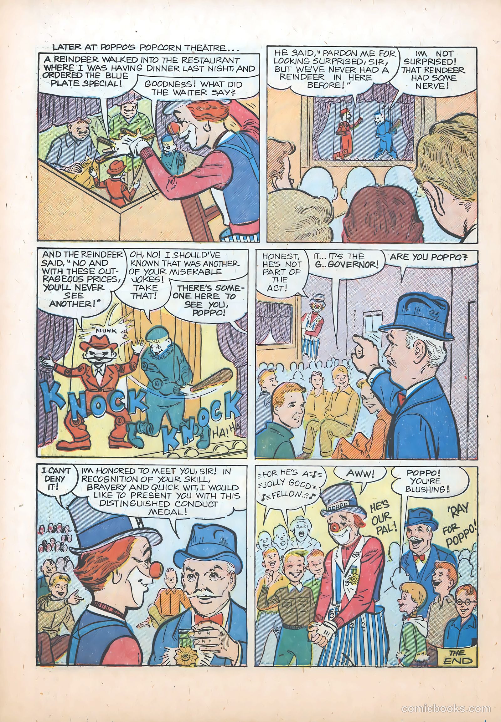 Poppo of the Popcorn Theatre #4 (1955) — page 28 of 35
