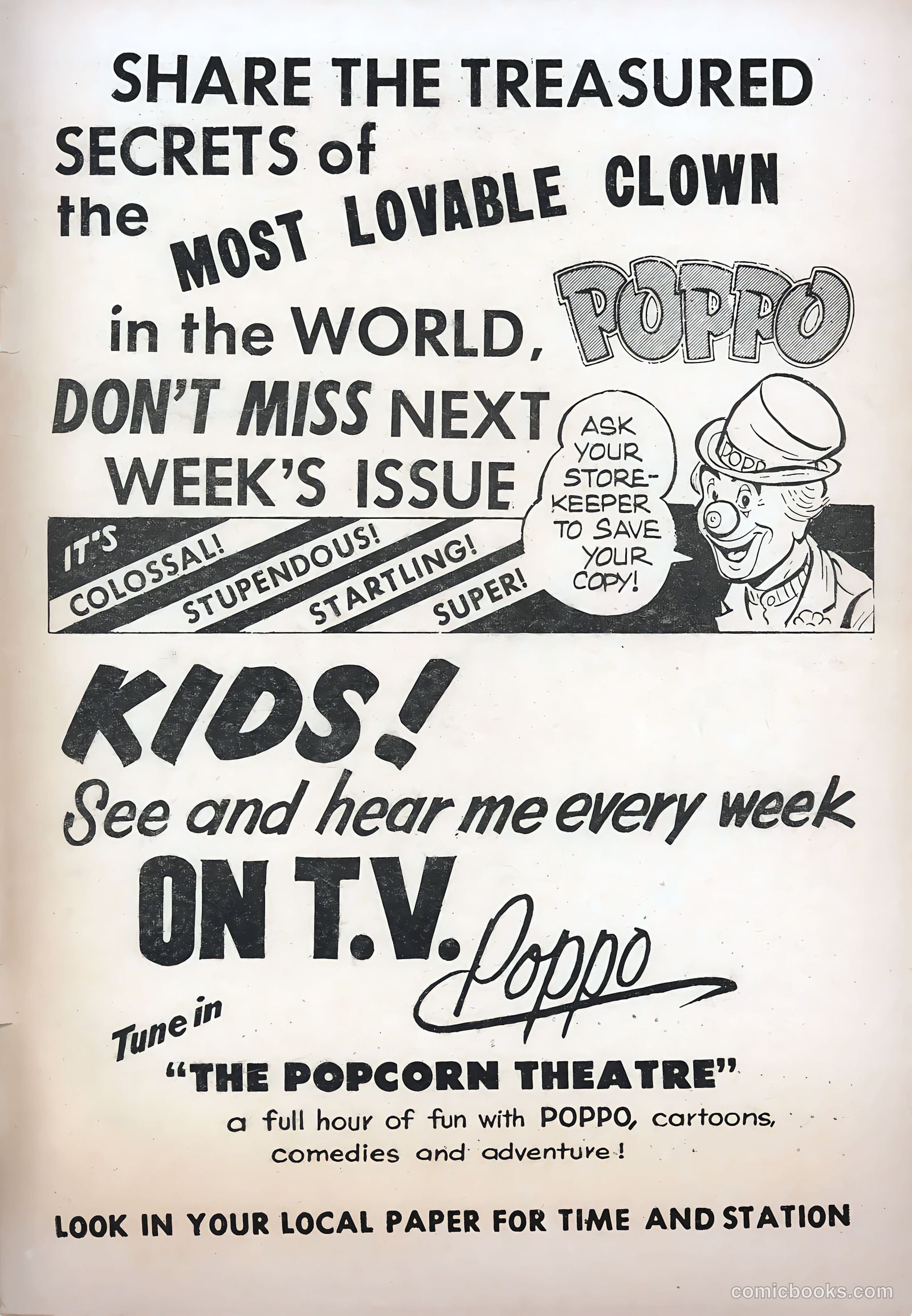 Poppo of the Popcorn Theatre #4 (1955) — page 35 of 35