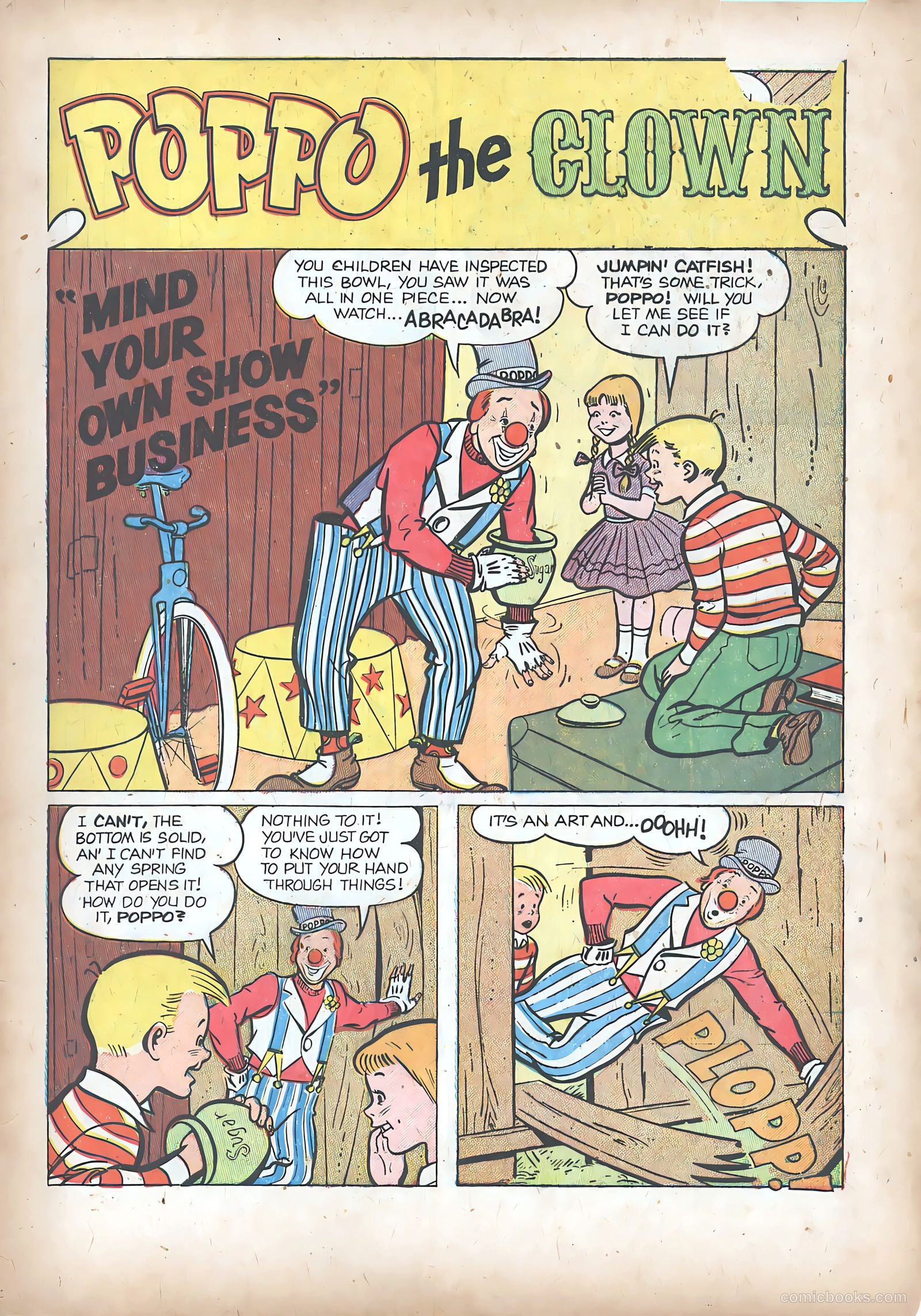 Poppo of the Popcorn Theatre #5 (1955) — page 3 of 36