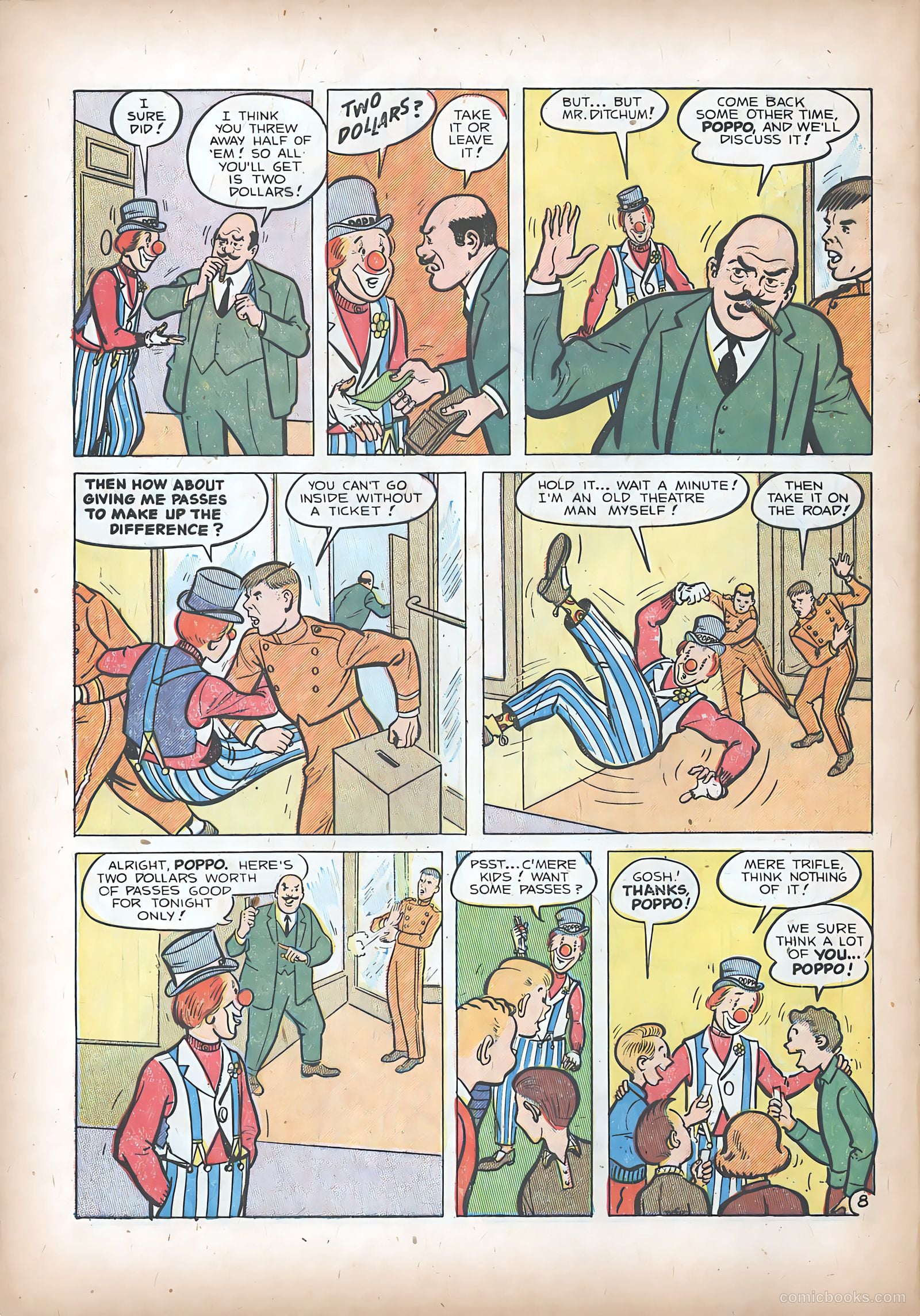 Poppo of the Popcorn Theatre #5 (1955) — page 10 of 36