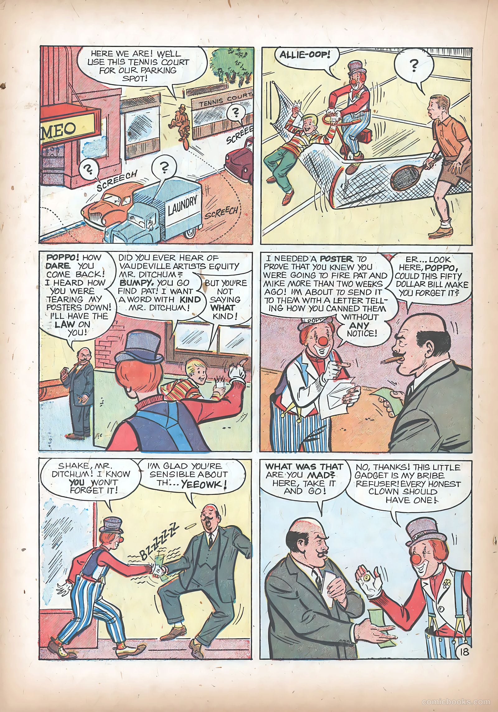 Poppo of the Popcorn Theatre #5 (1955) — page 20 of 36