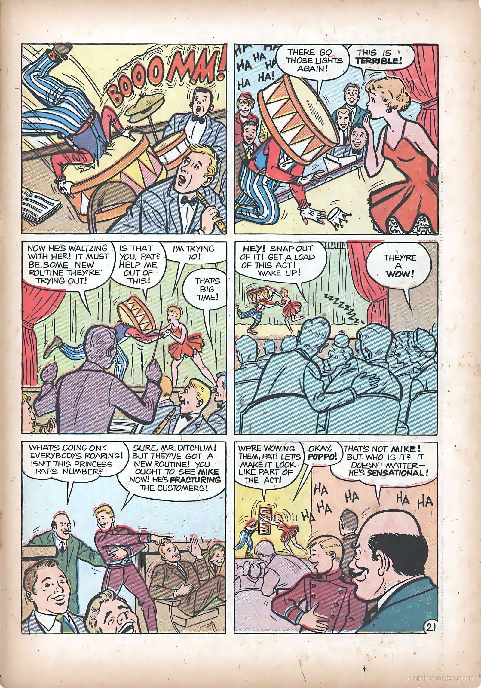 Poppo of the Popcorn Theatre #5 (1955) — page 23 of 36