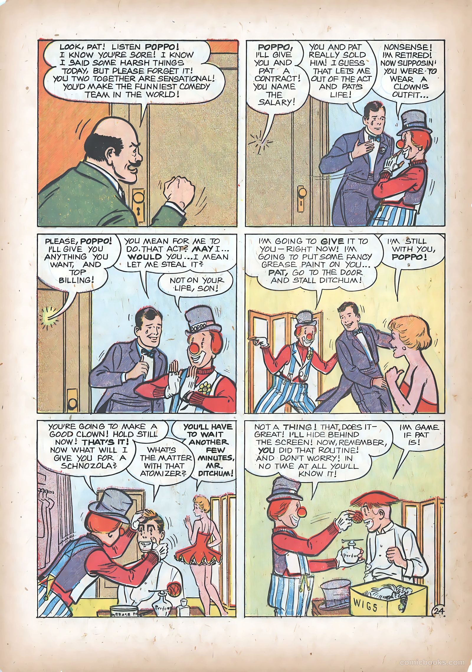 Poppo of the Popcorn Theatre #5 (1955) — page 26 of 36