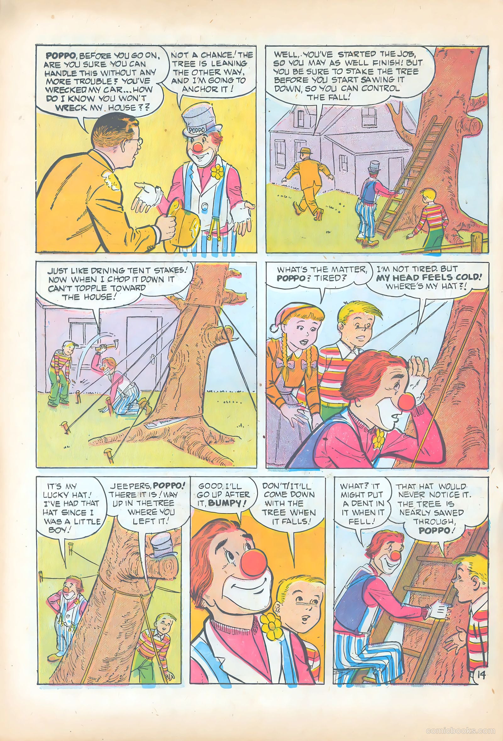 Poppo of the Popcorn Theatre #6 (1955) — page 16 of 36