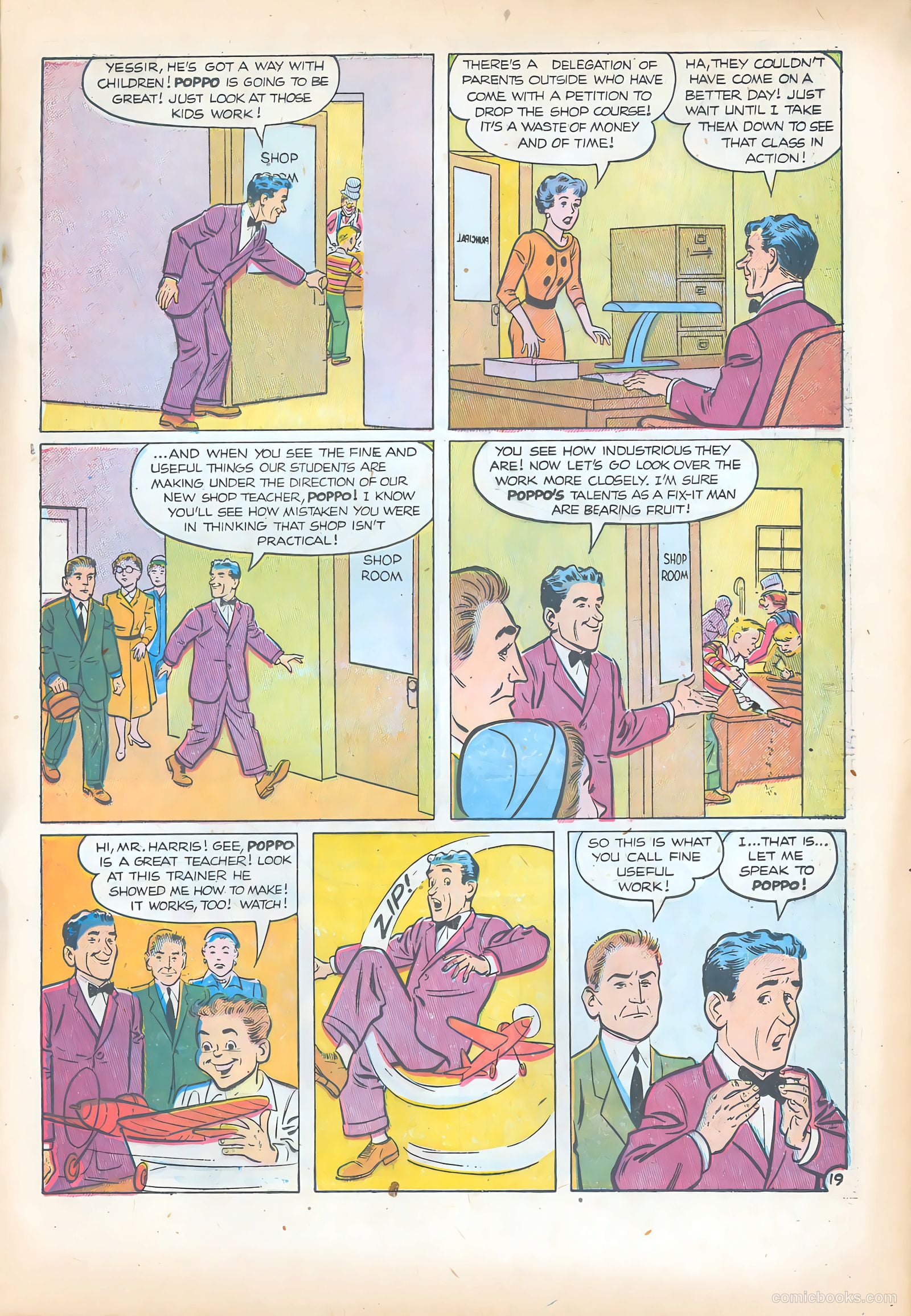 Poppo of the Popcorn Theatre #6 (1955) — page 21 of 36