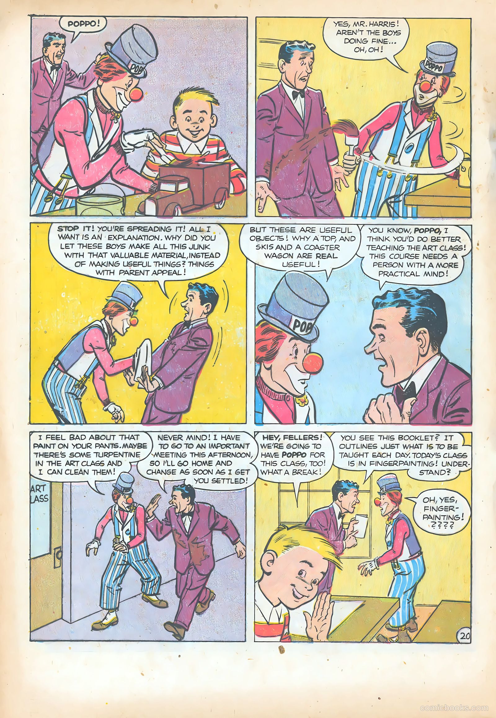 Poppo of the Popcorn Theatre #6 (1955) — page 22 of 36