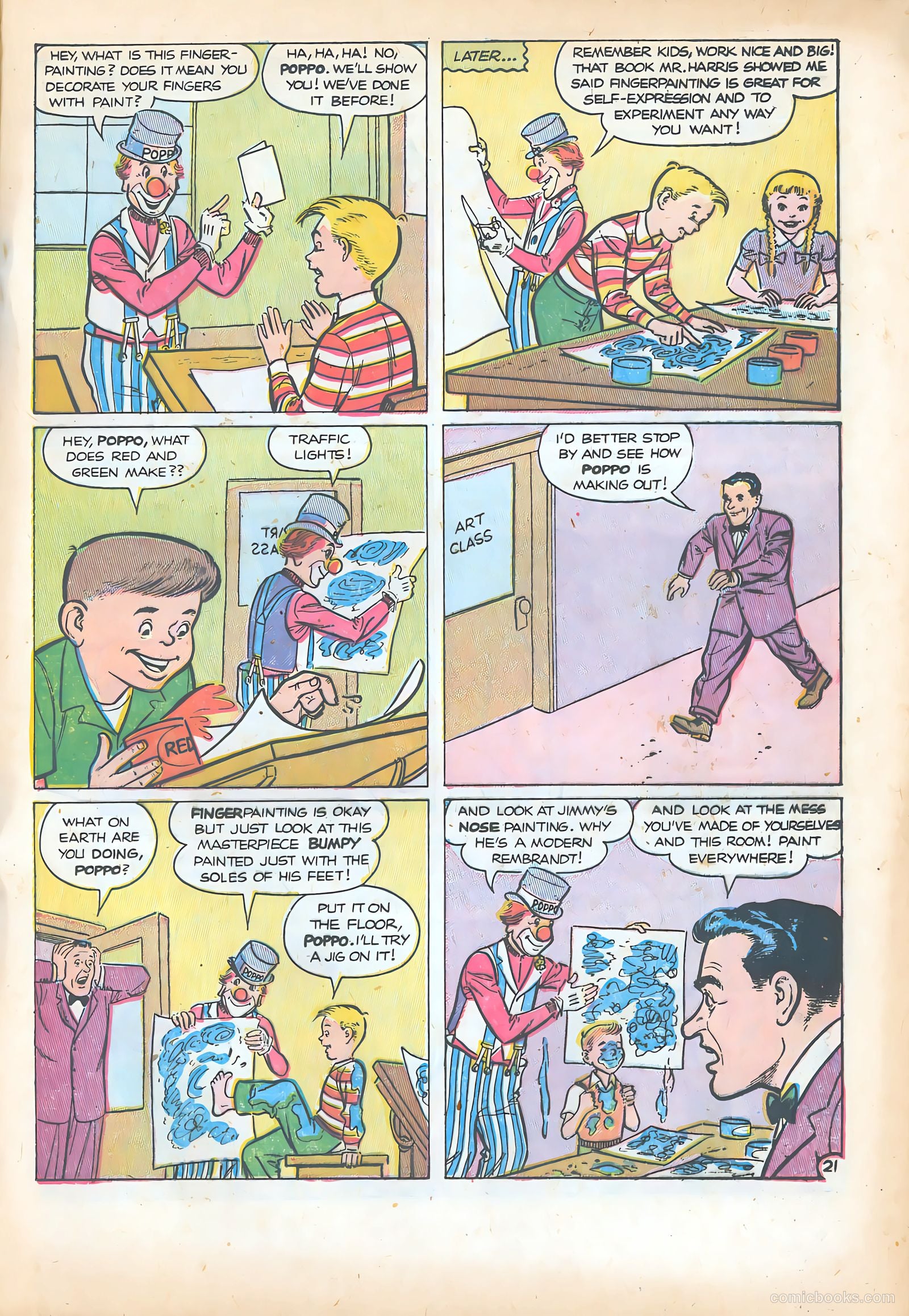Poppo of the Popcorn Theatre #6 (1955) — page 23 of 36
