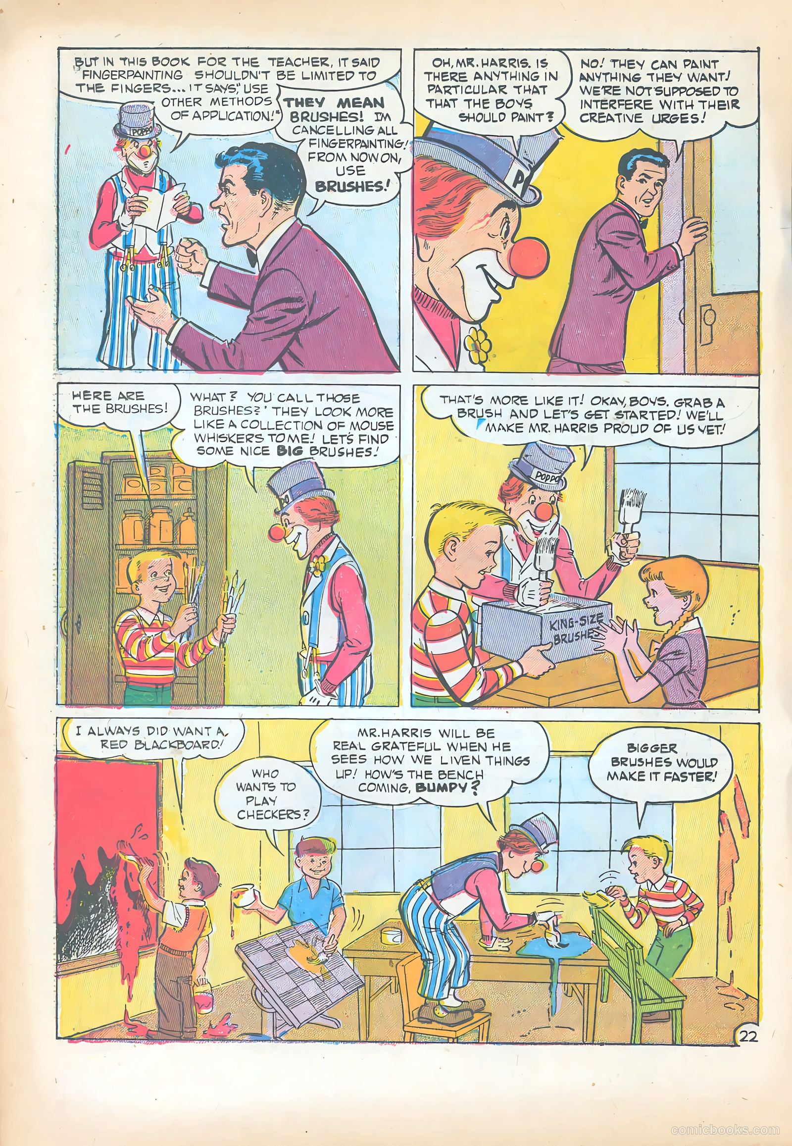 Poppo of the Popcorn Theatre #6 (1955) — page 24 of 36