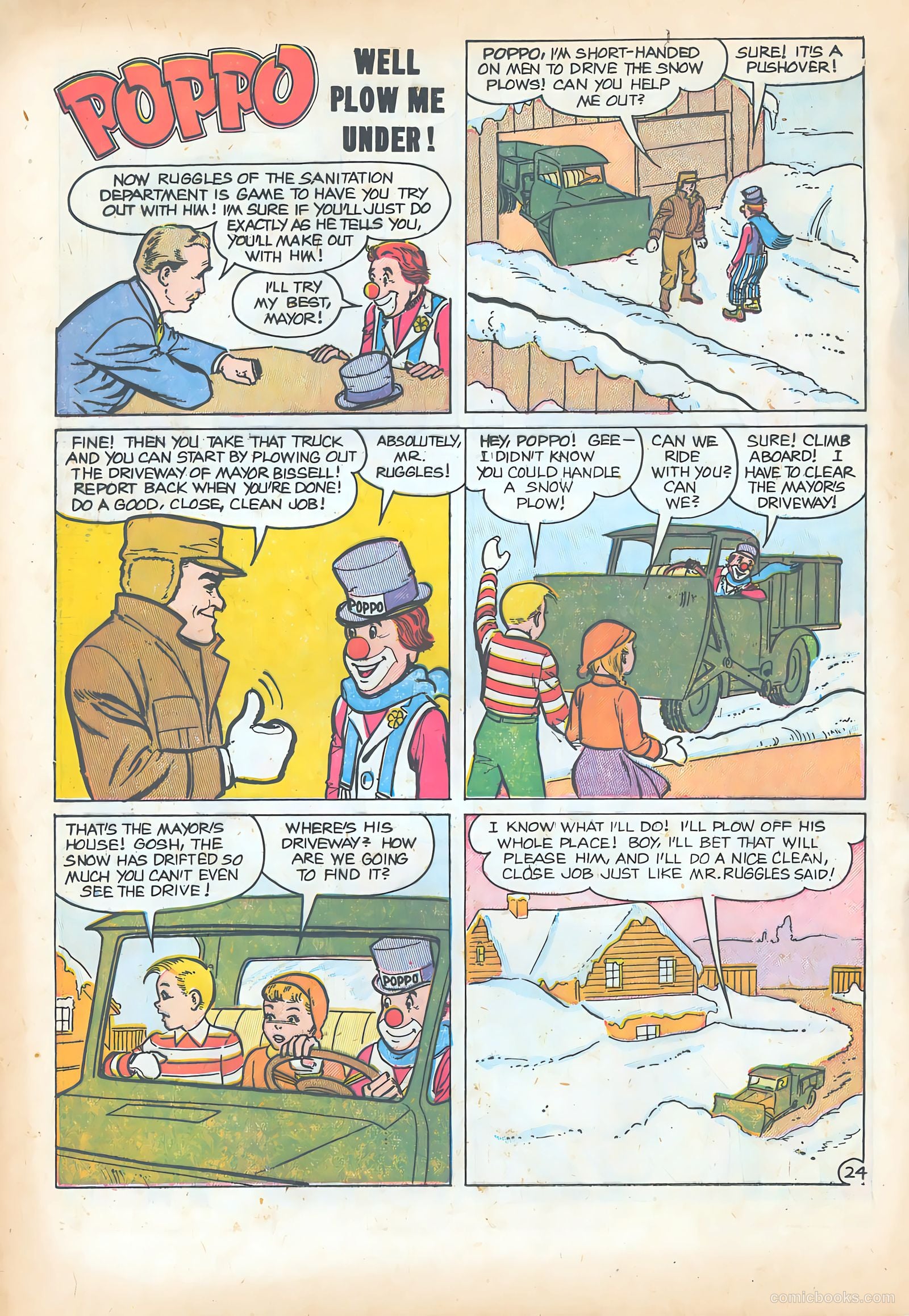 Poppo of the Popcorn Theatre #6 (1955) — page 26 of 36