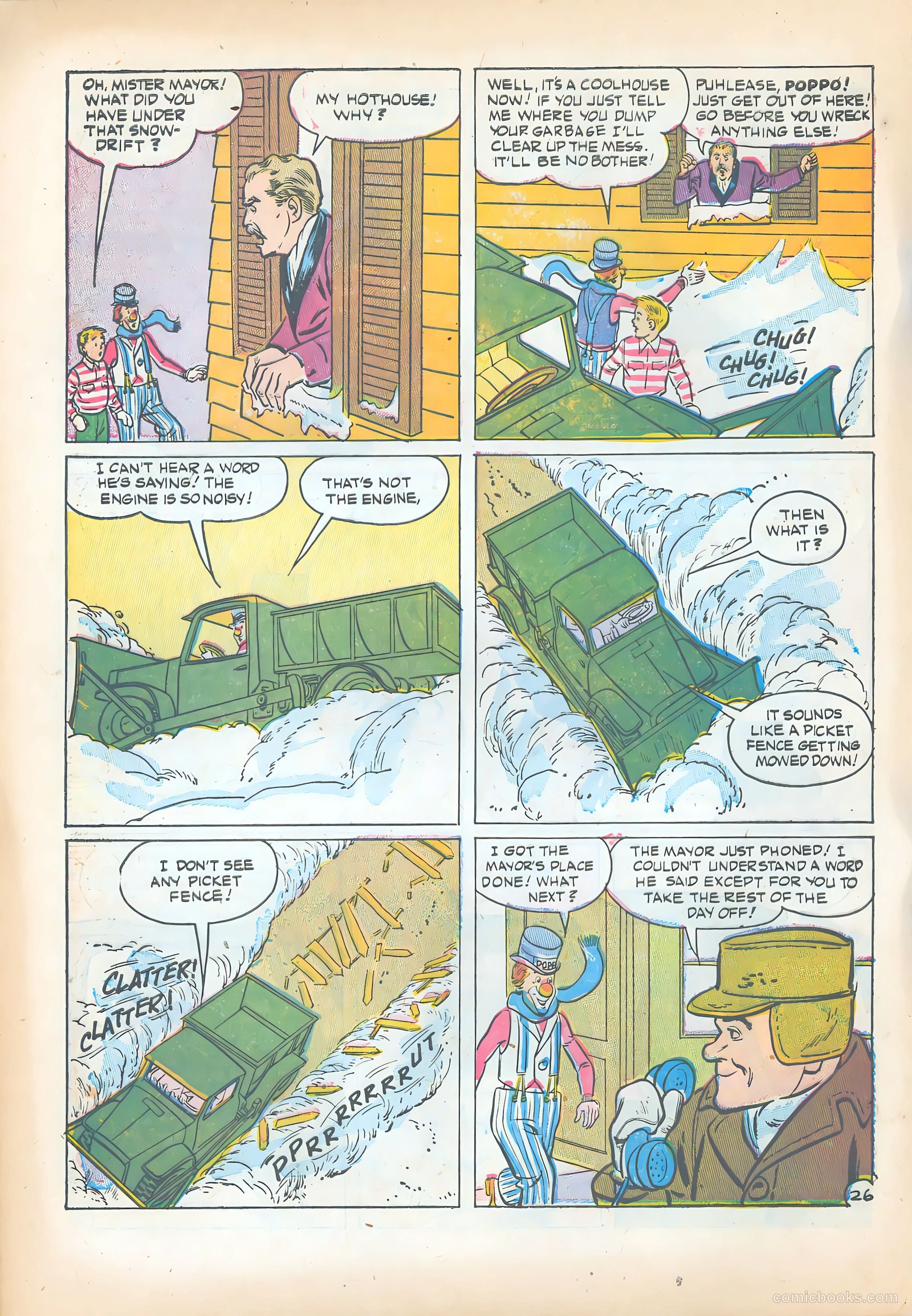 Poppo of the Popcorn Theatre #6 (1955) — page 28 of 36