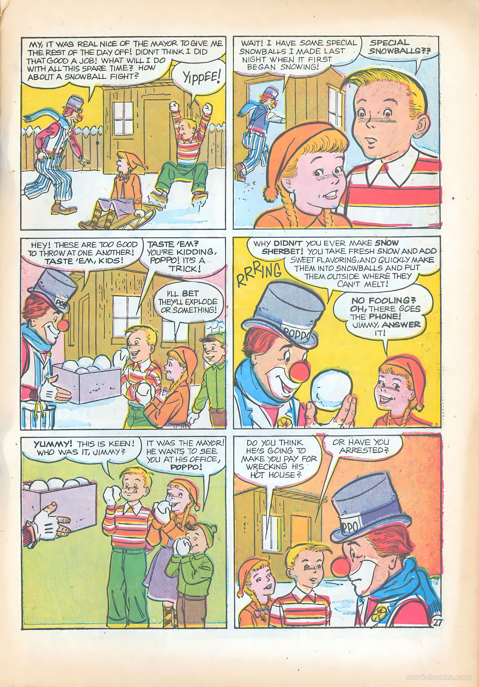 Poppo of the Popcorn Theatre #6 (1955) — page 29 of 36