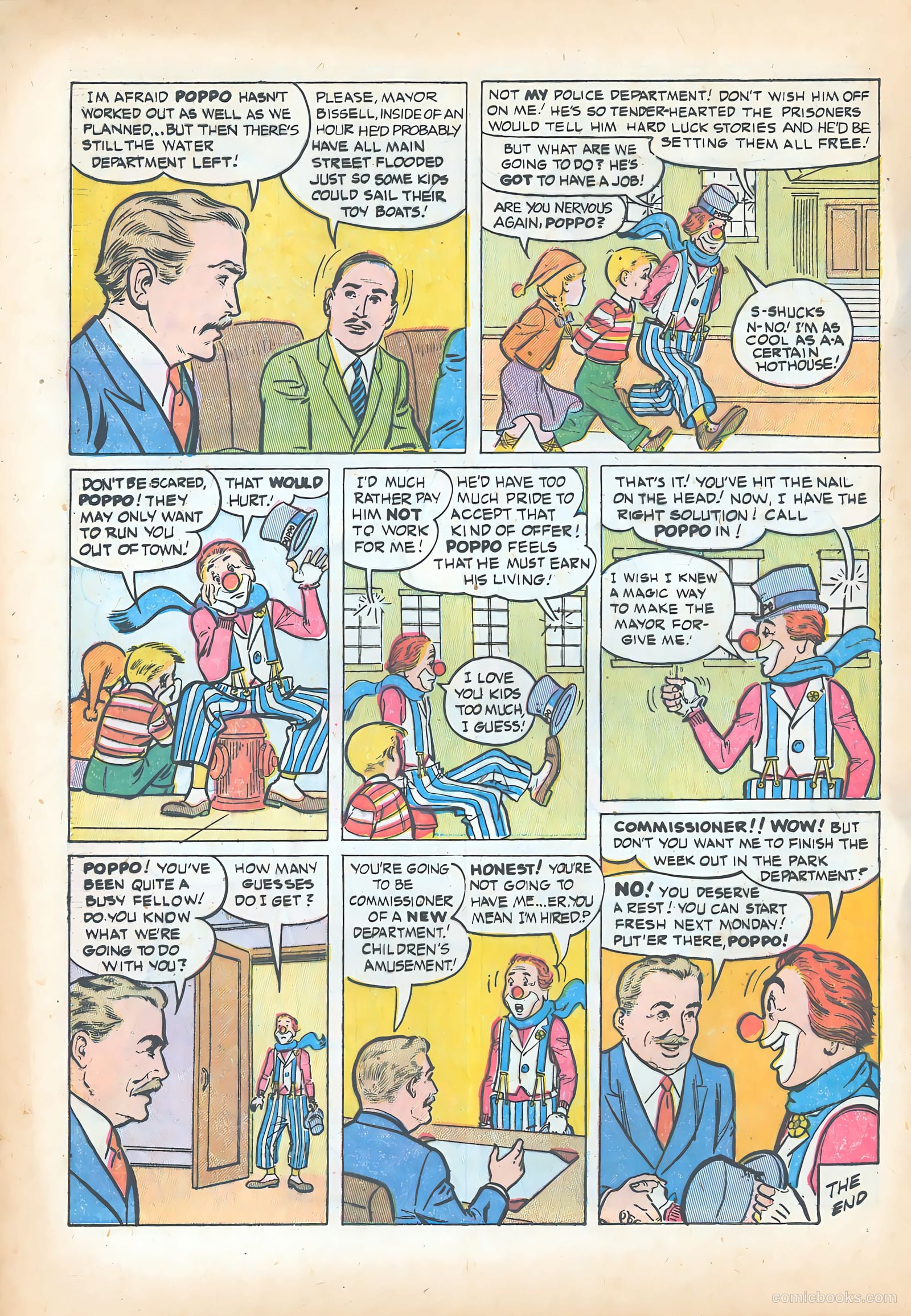 Poppo of the Popcorn Theatre #6 (1955) — page 30 of 36
