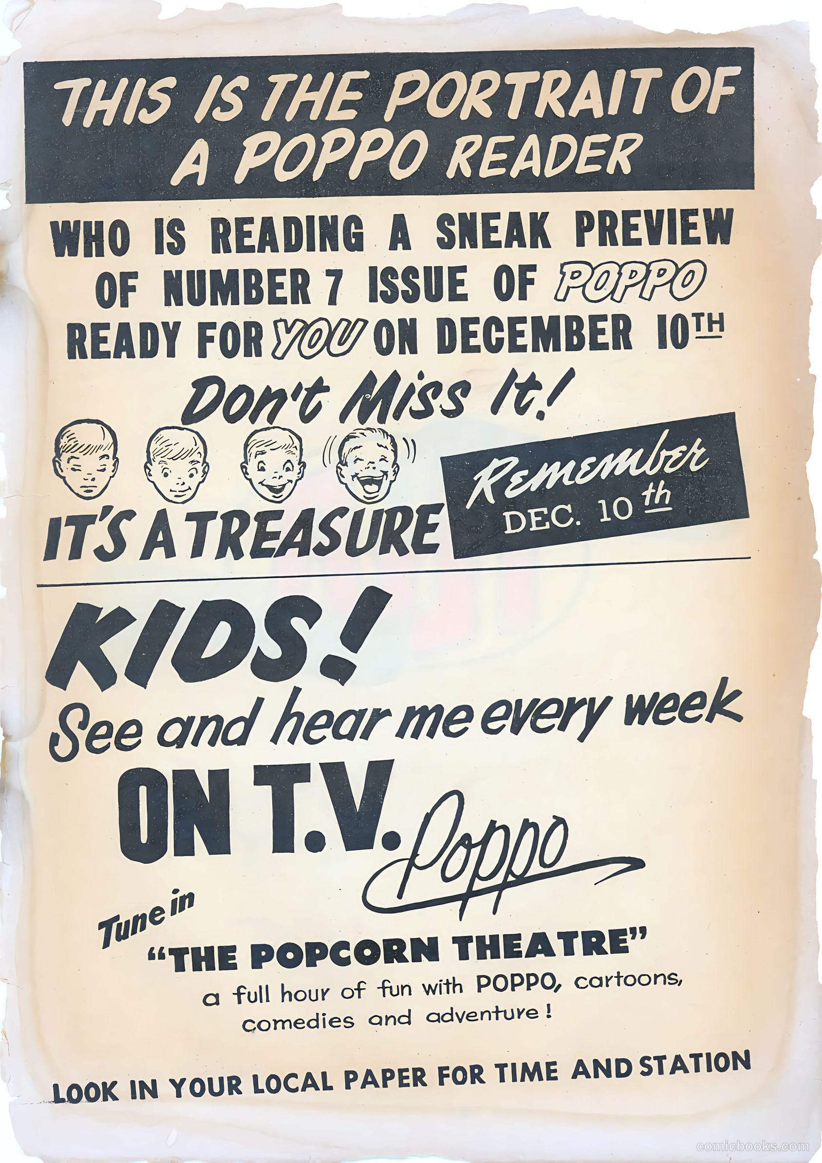 Poppo of the Popcorn Theatre #6 (1955) — page 35 of 36