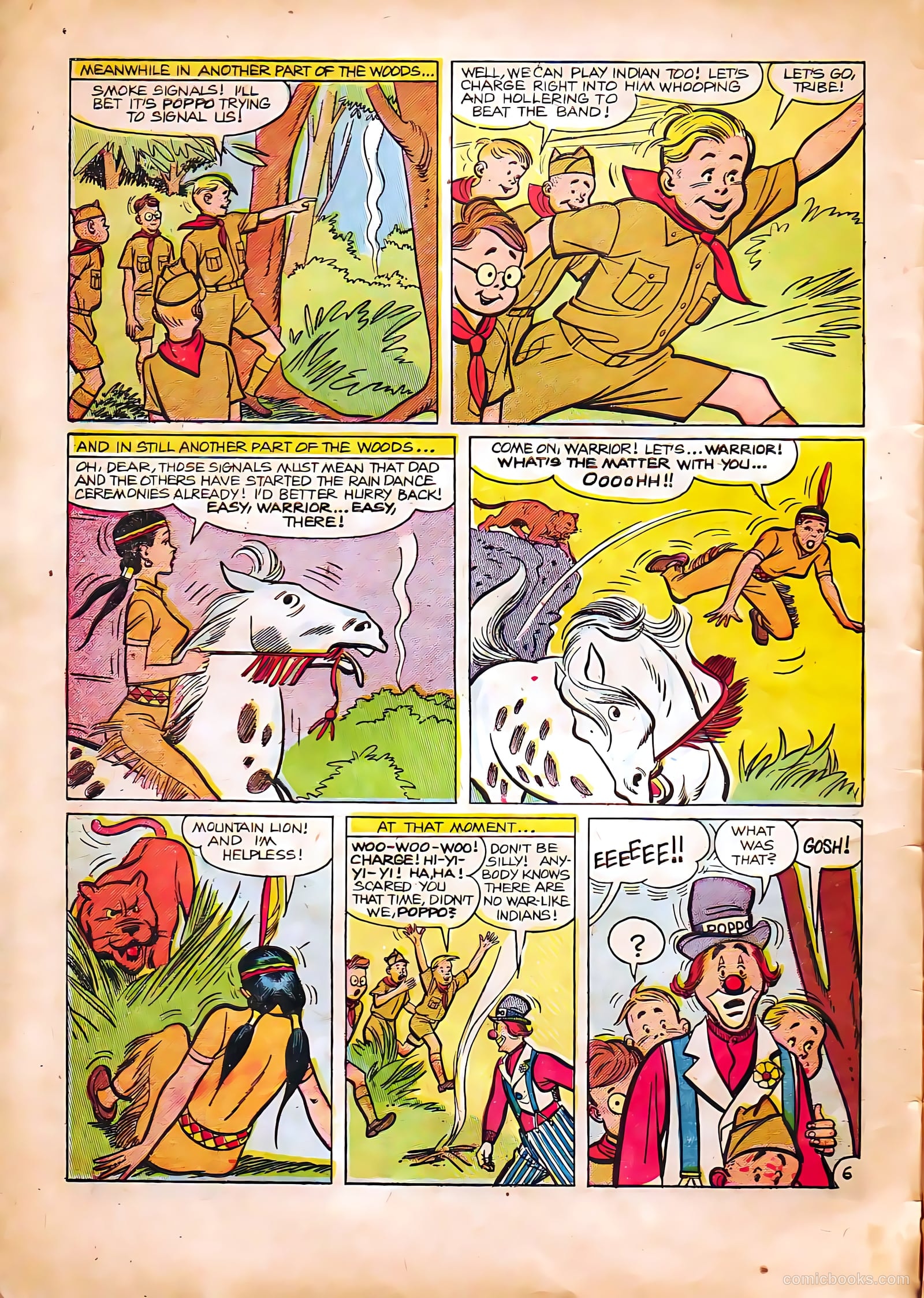 Poppo of the Popcorn Theatre #7 (1955) — page 8 of 36