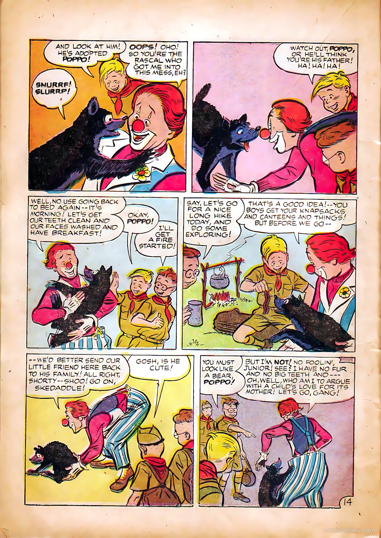 Poppo of the Popcorn Theatre #7 (1955) — page 16 of 36