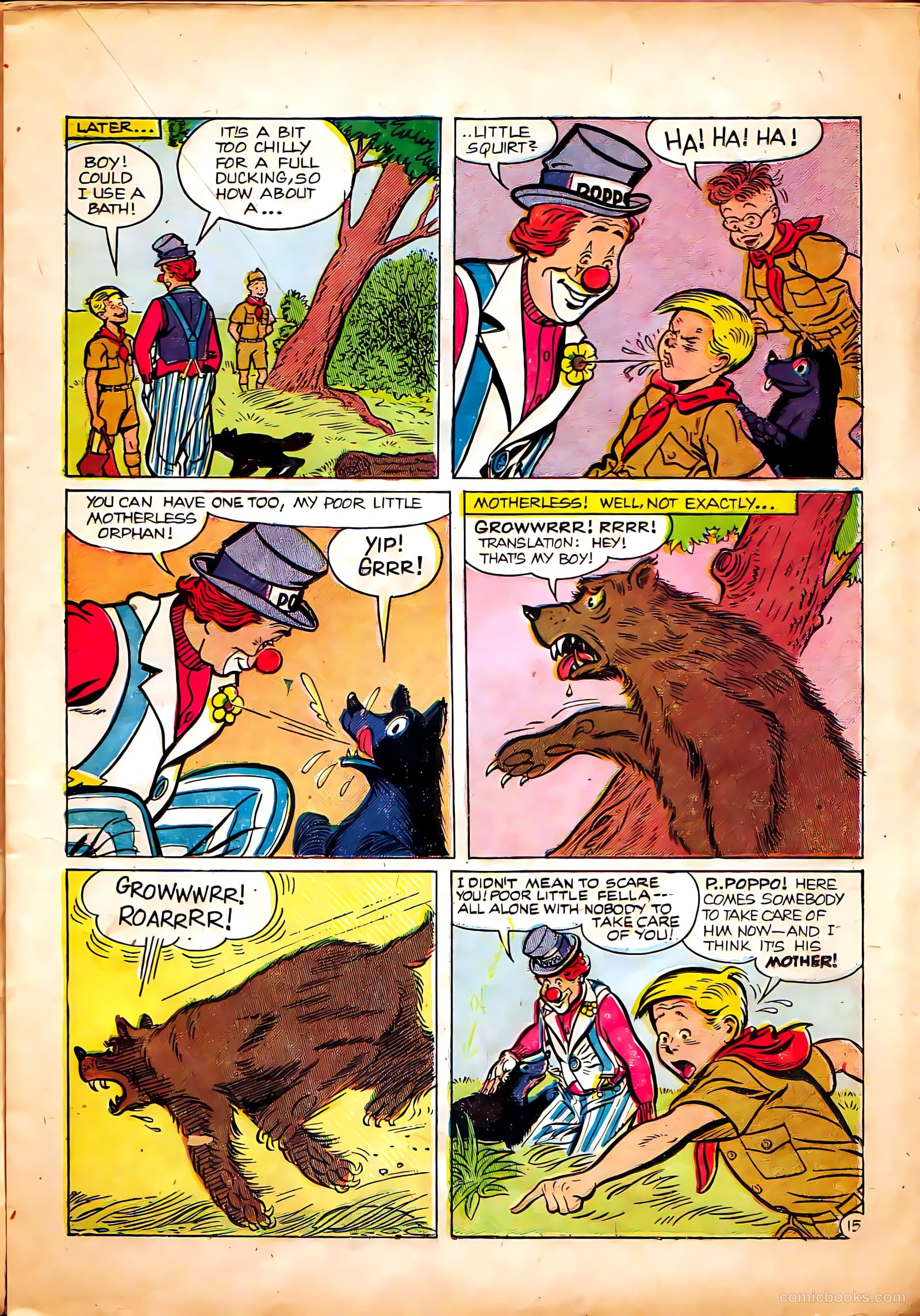 Poppo of the Popcorn Theatre #7 (1955) — page 17 of 36