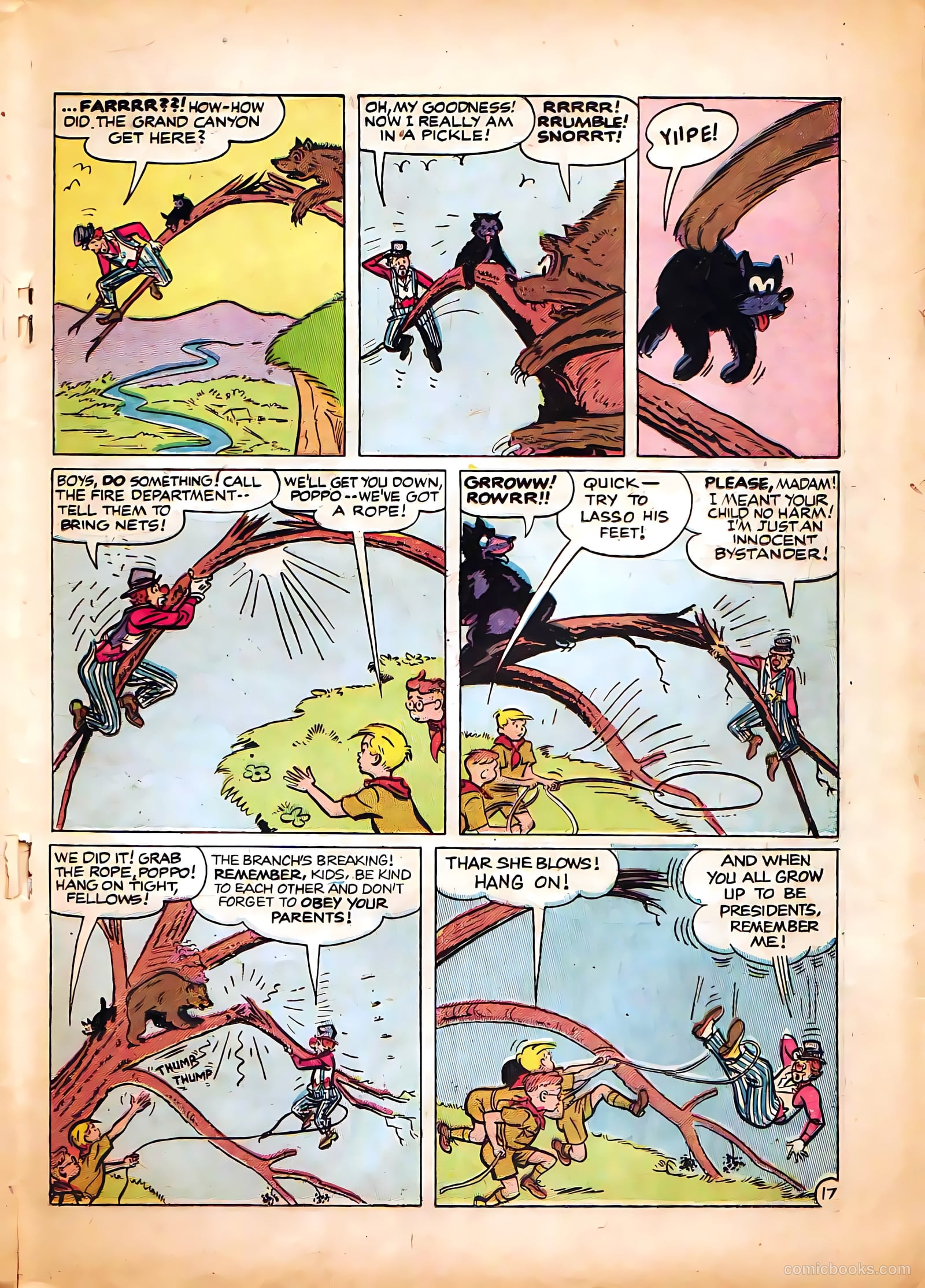 Poppo of the Popcorn Theatre #7 (1955) — page 19 of 36
