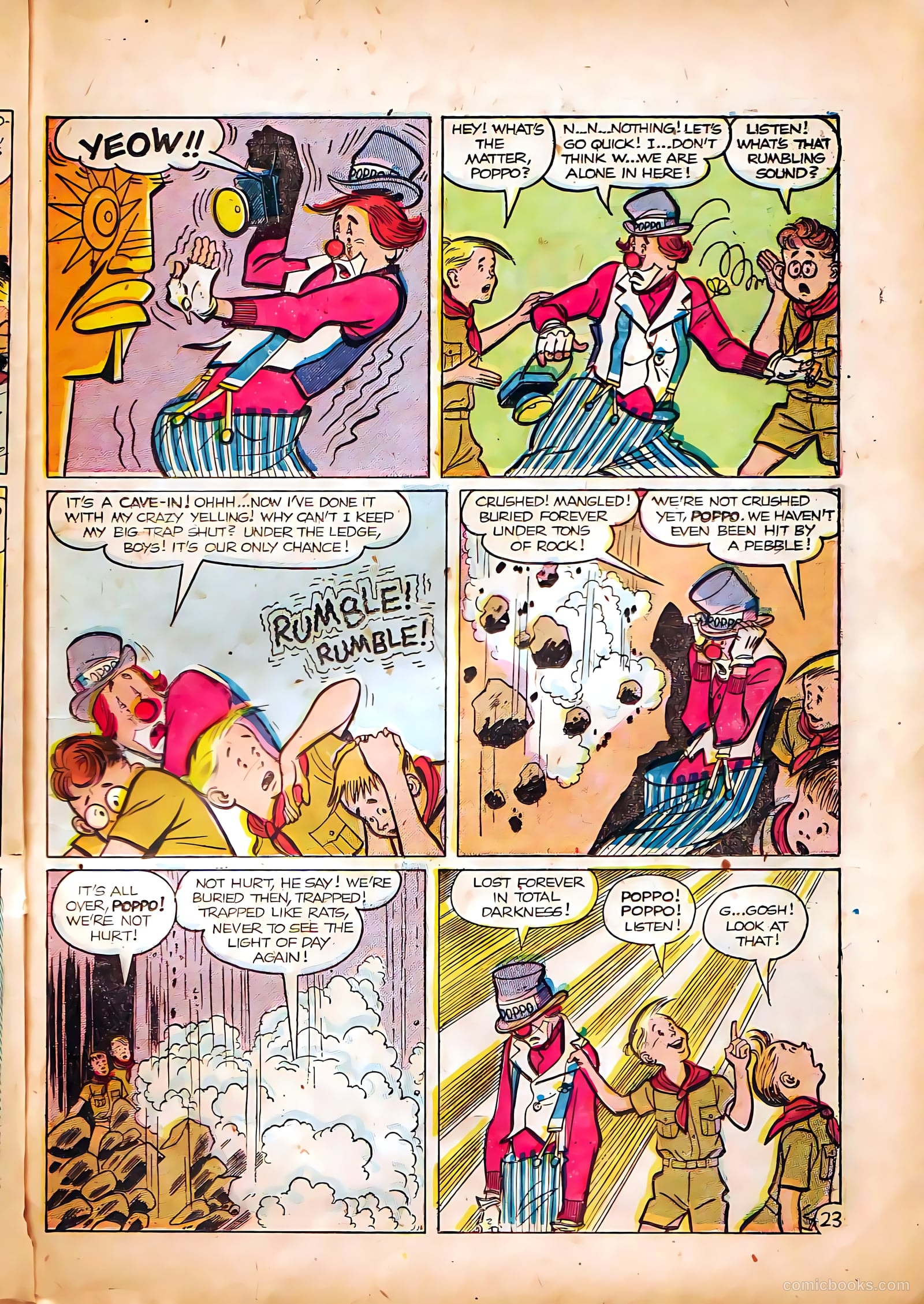 Poppo of the Popcorn Theatre #7 (1955) — page 25 of 36