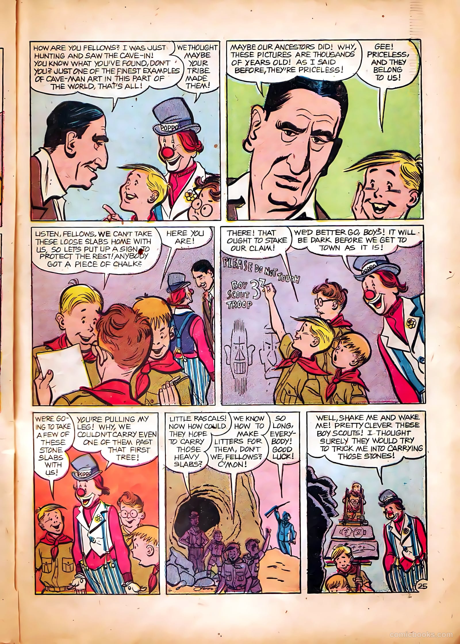 Poppo of the Popcorn Theatre #7 (1955) — page 27 of 36
