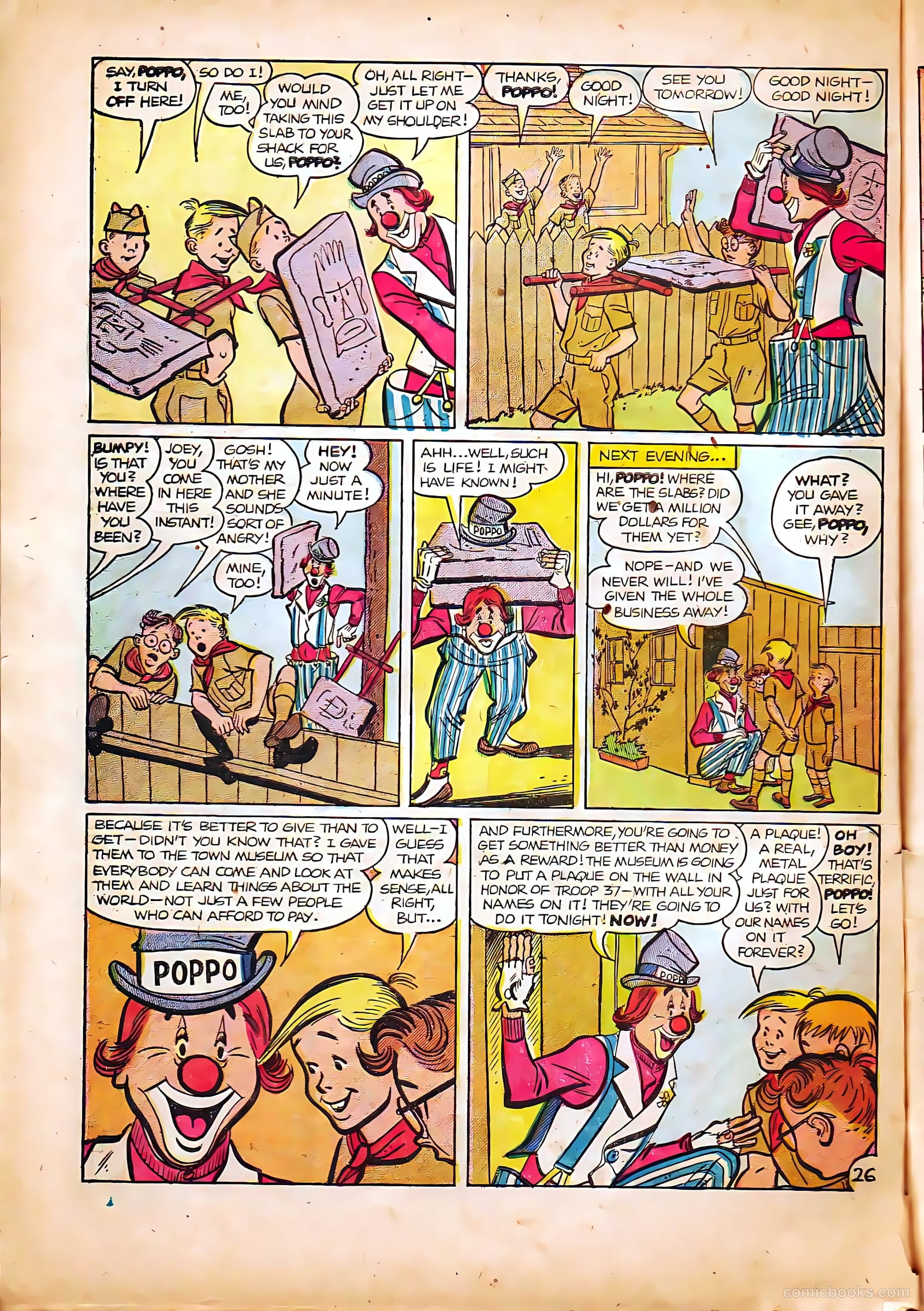 Poppo of the Popcorn Theatre #7 (1955) — page 28 of 36