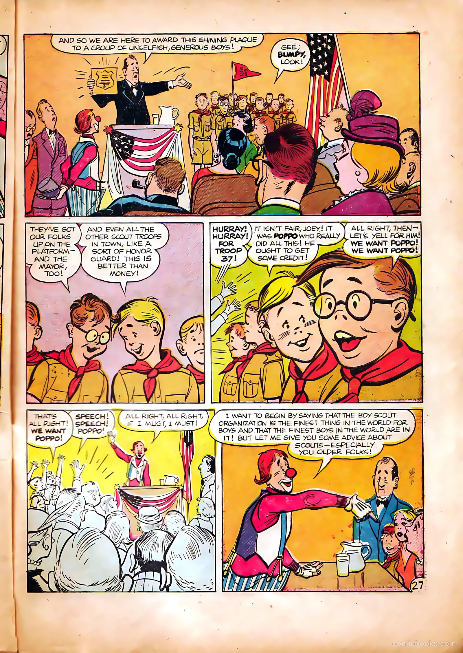 Poppo of the Popcorn Theatre #7 (1955) — page 29 of 36