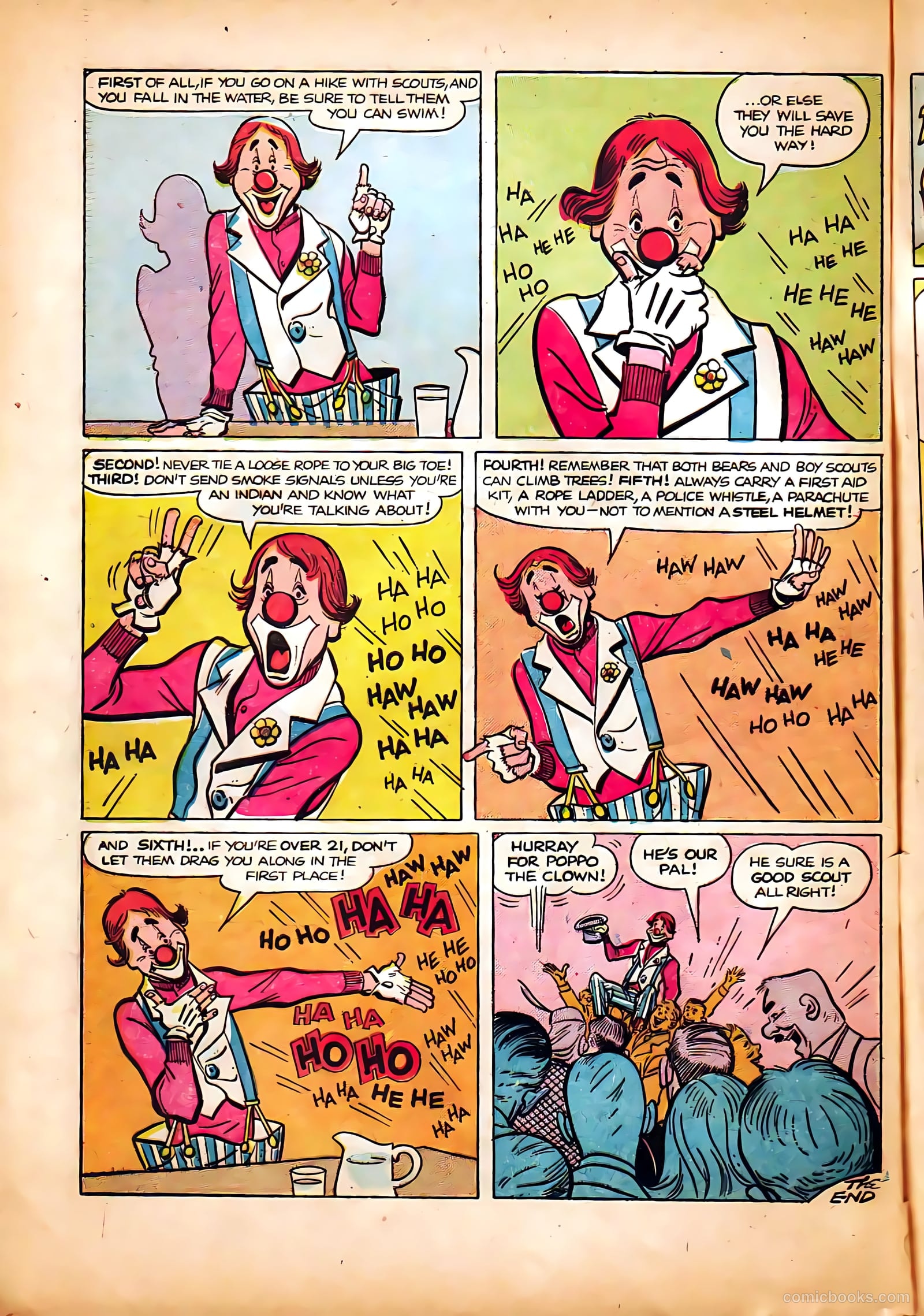 Poppo of the Popcorn Theatre #7 (1955) — page 30 of 36