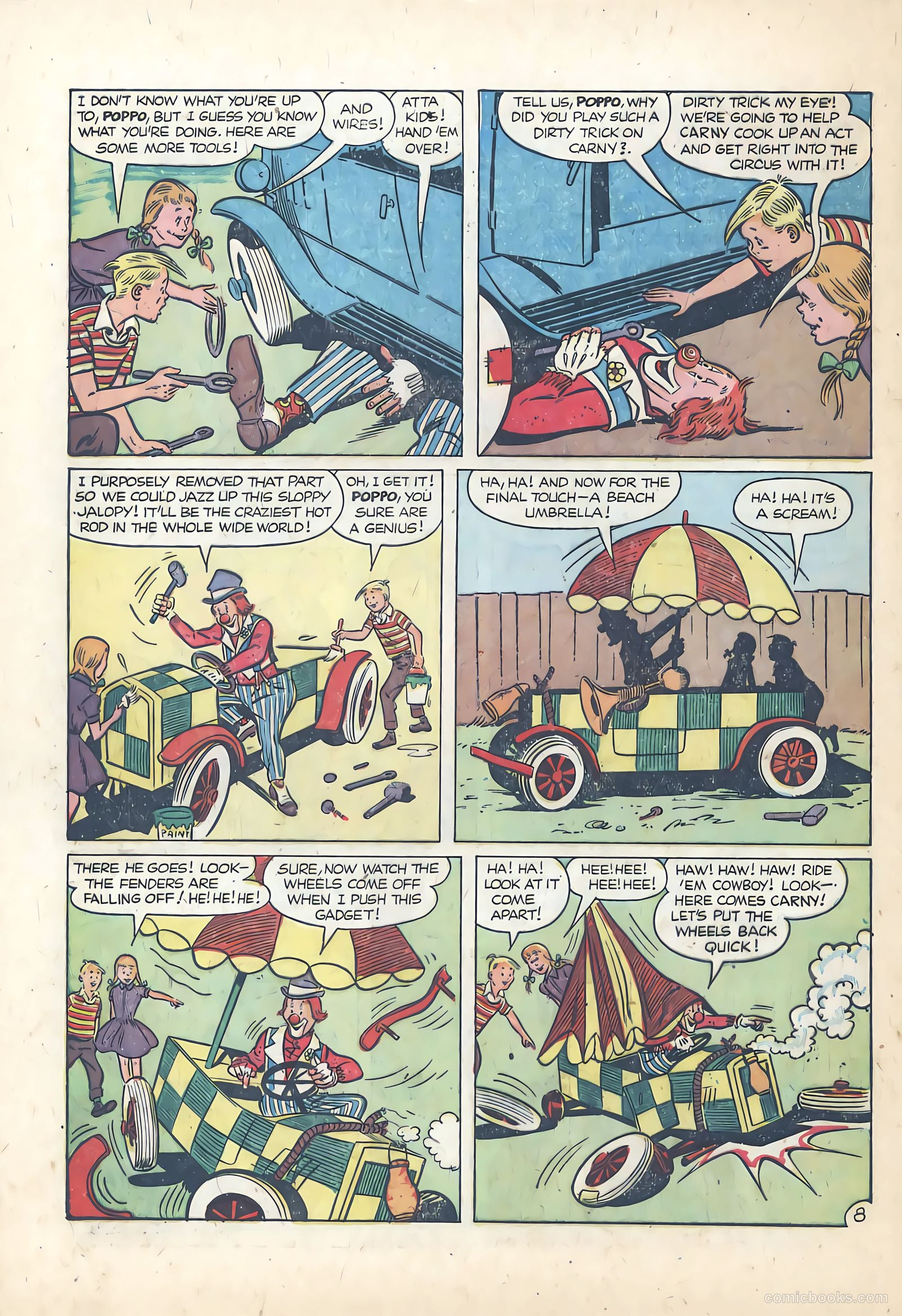 Poppo of the Popcorn Theatre #8 (1955) — page 10 of 36