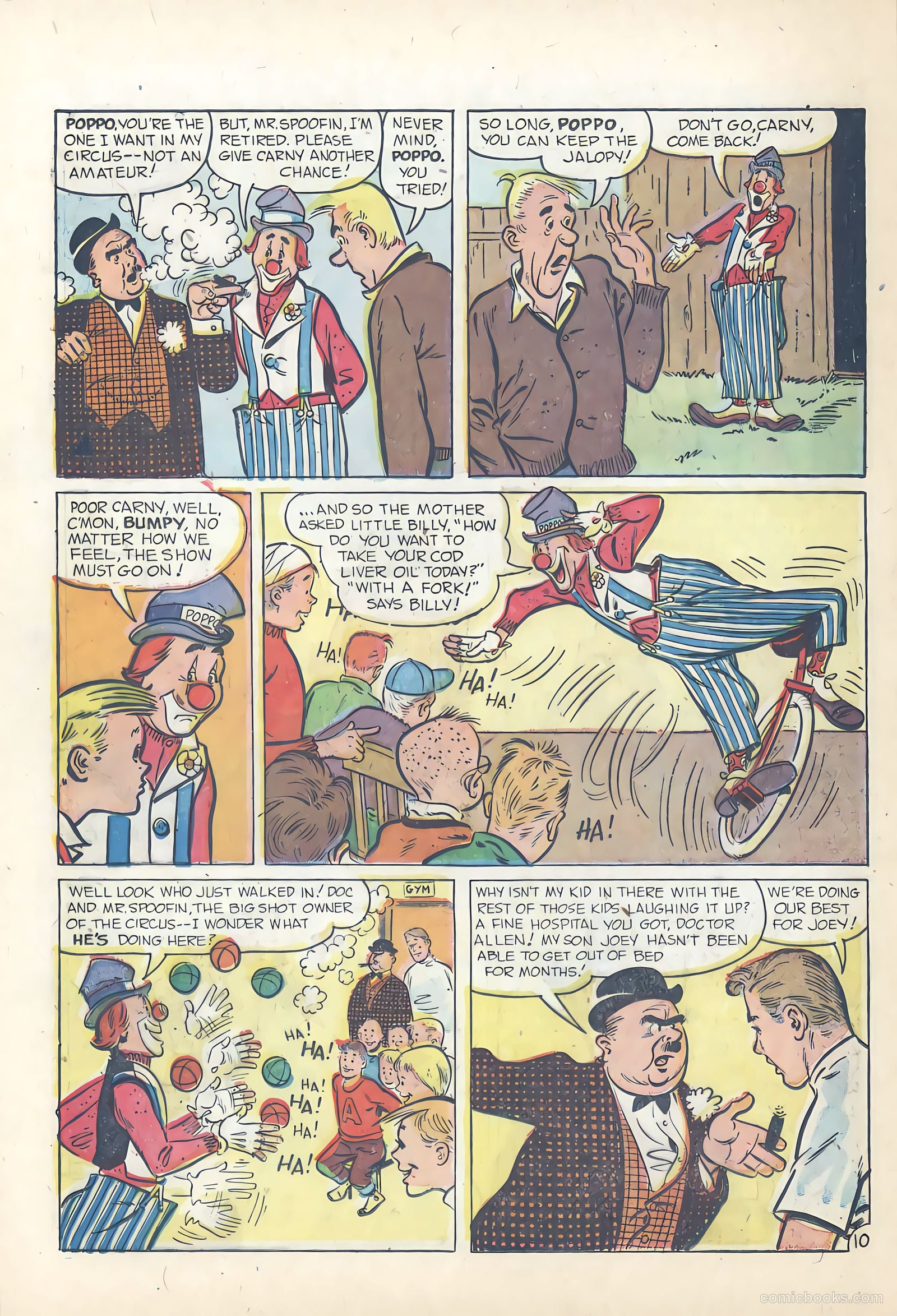 Poppo of the Popcorn Theatre #8 (1955) — page 12 of 36