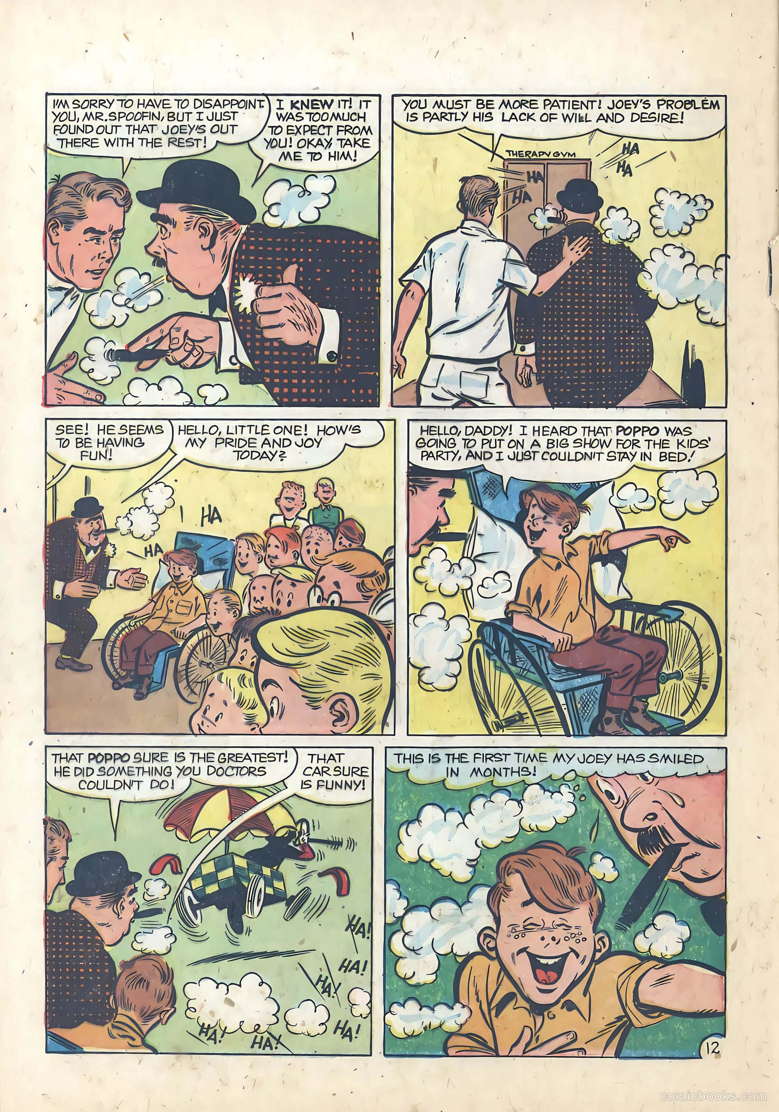 Poppo of the Popcorn Theatre #8 (1955) — page 14 of 36