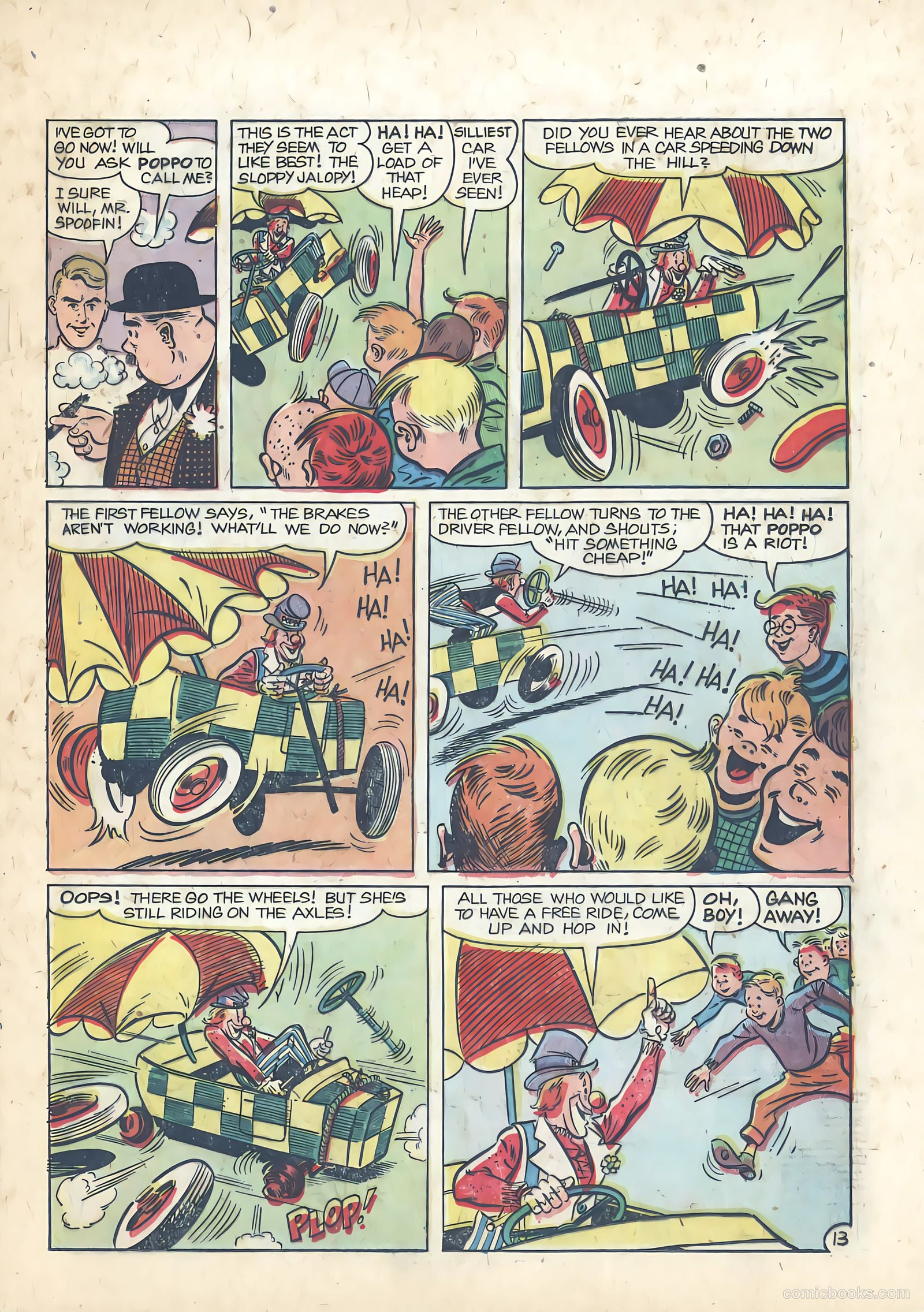 Poppo of the Popcorn Theatre #8 (1955) — page 15 of 36