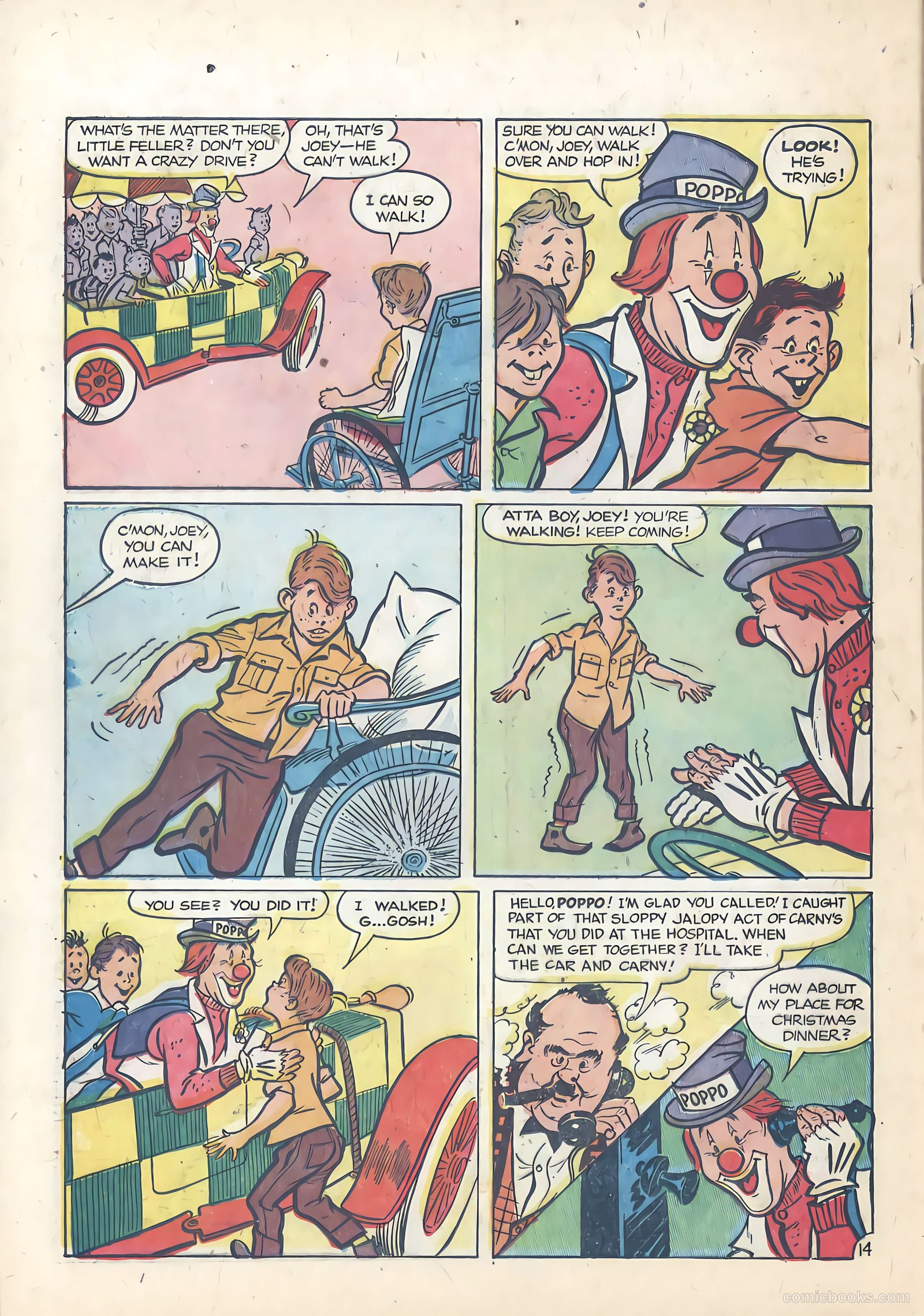 Poppo of the Popcorn Theatre #8 (1955) — page 16 of 36