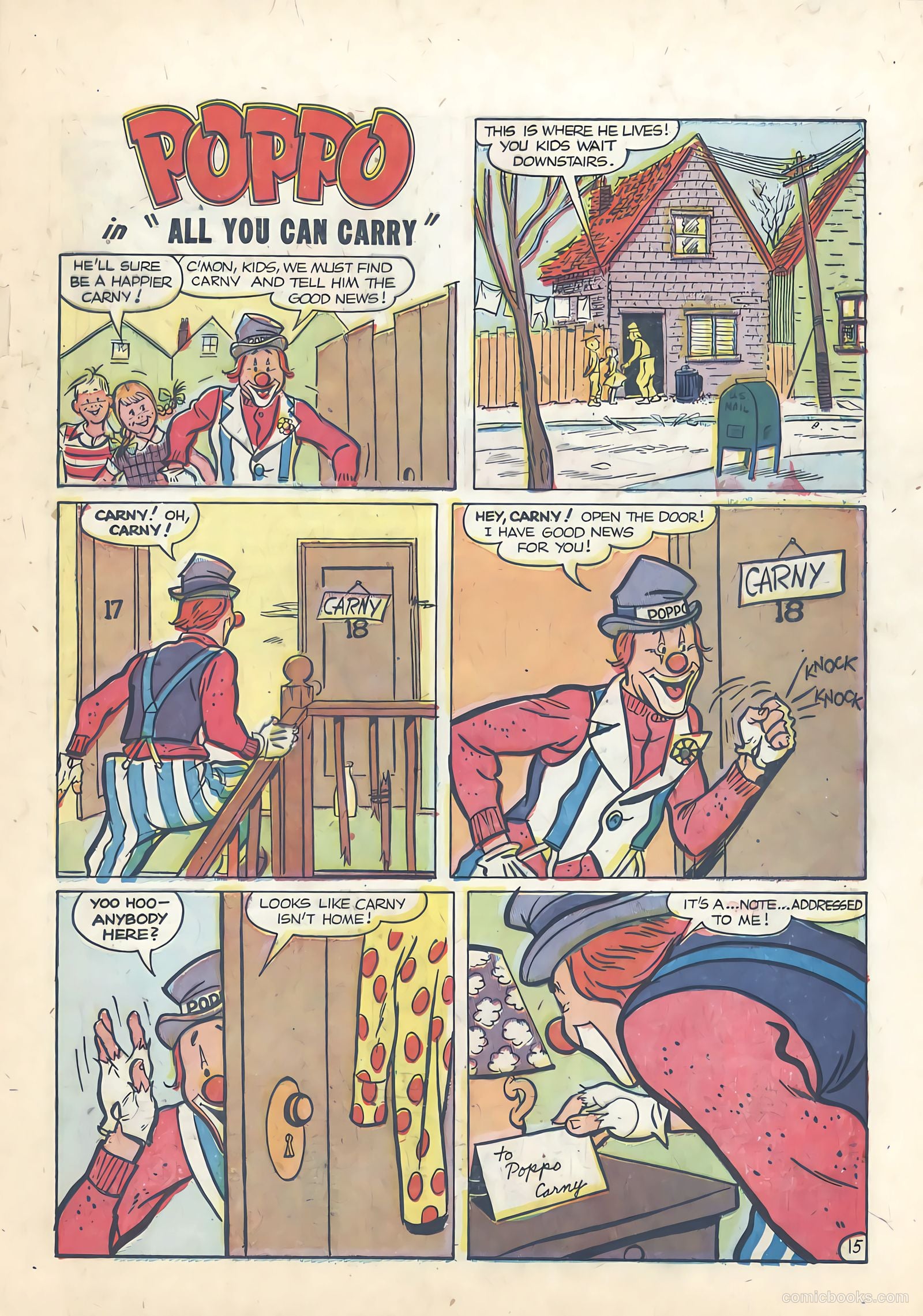 Poppo of the Popcorn Theatre #8 (1955) — page 17 of 36