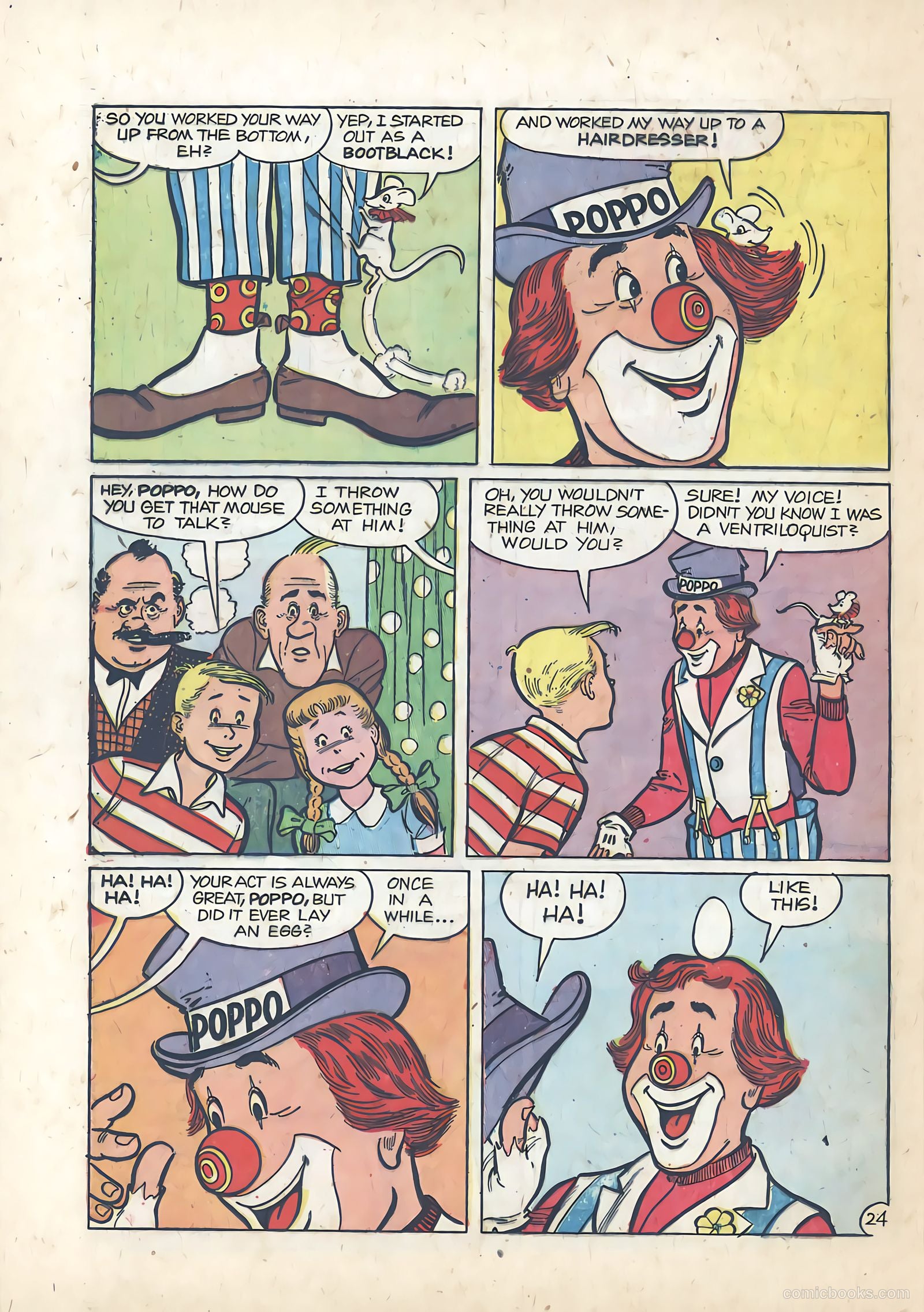 Poppo of the Popcorn Theatre #8 (1955) — page 26 of 36