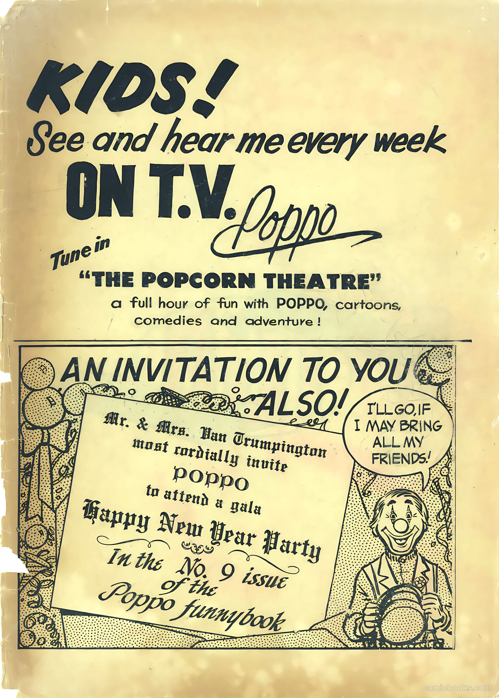 Poppo of the Popcorn Theatre #8 (1955) — page 35 of 36