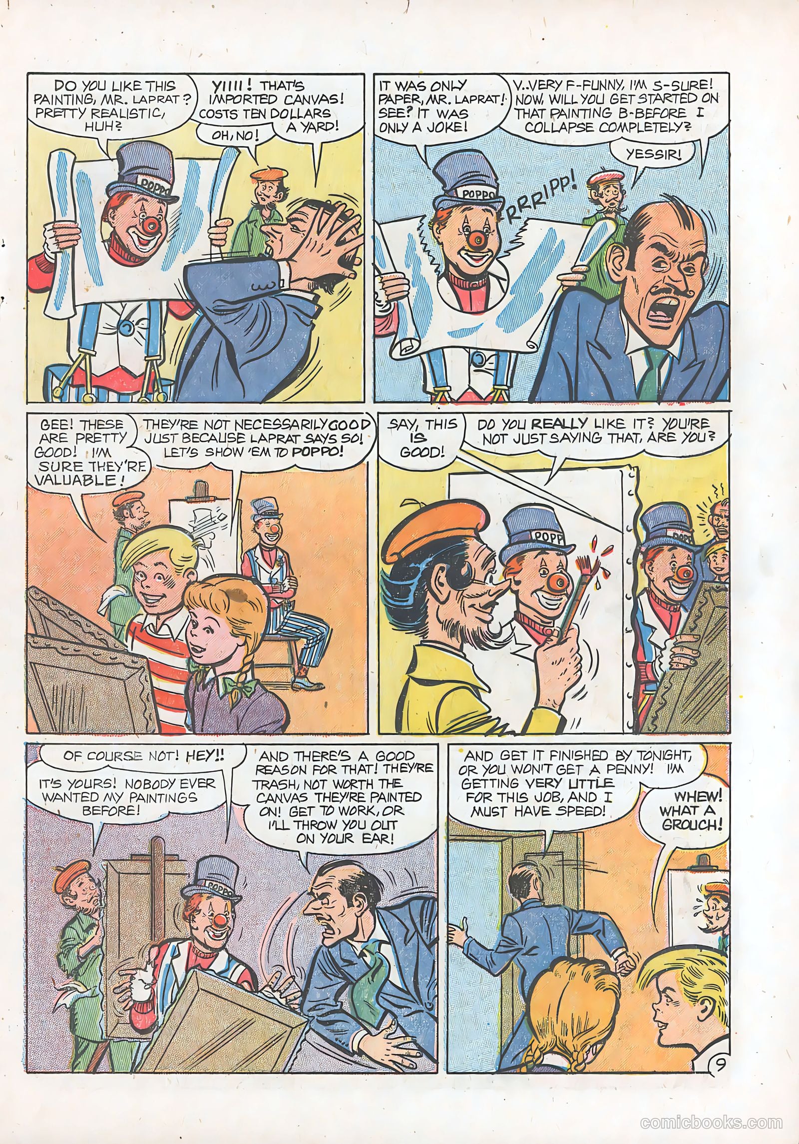 Poppo of the Popcorn Theatre #9 (1955) — page 11 of 36