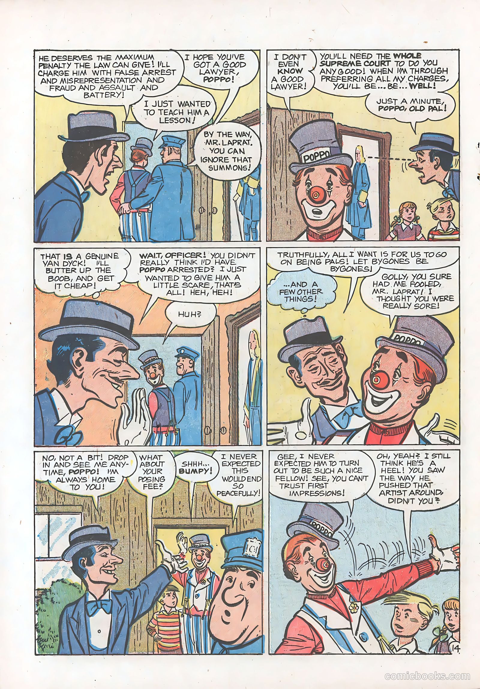 Poppo of the Popcorn Theatre #9 (1955) — page 16 of 36